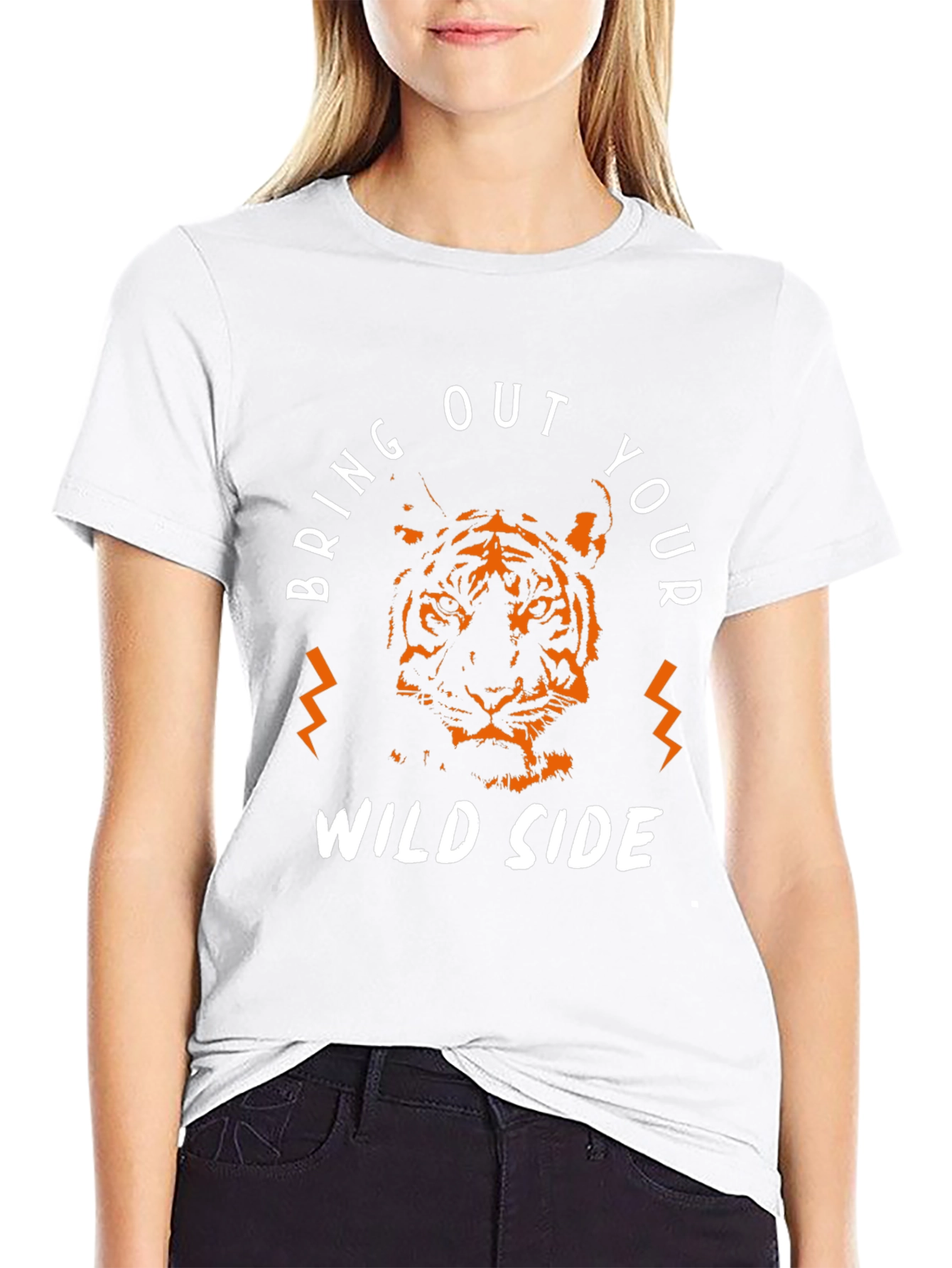 Unleash Your Wild Side: Tiger Graphic Tee