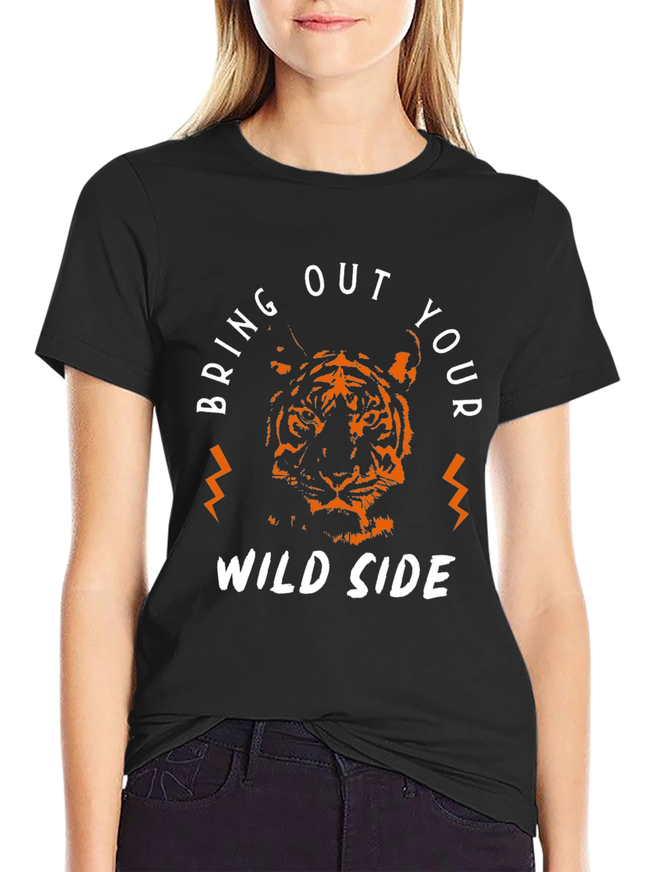Unleash Your Wild Side: Tiger Graphic Tee