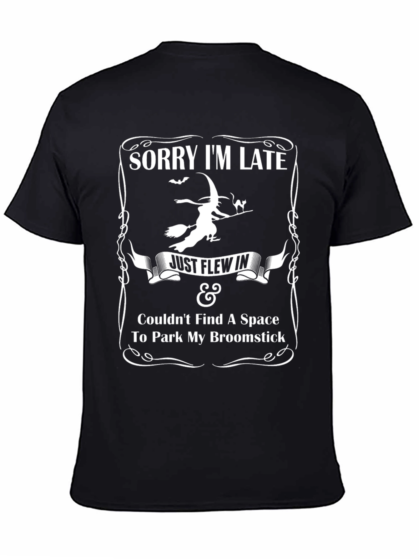 Funny Halloween Witch Broomstick T-Shirt