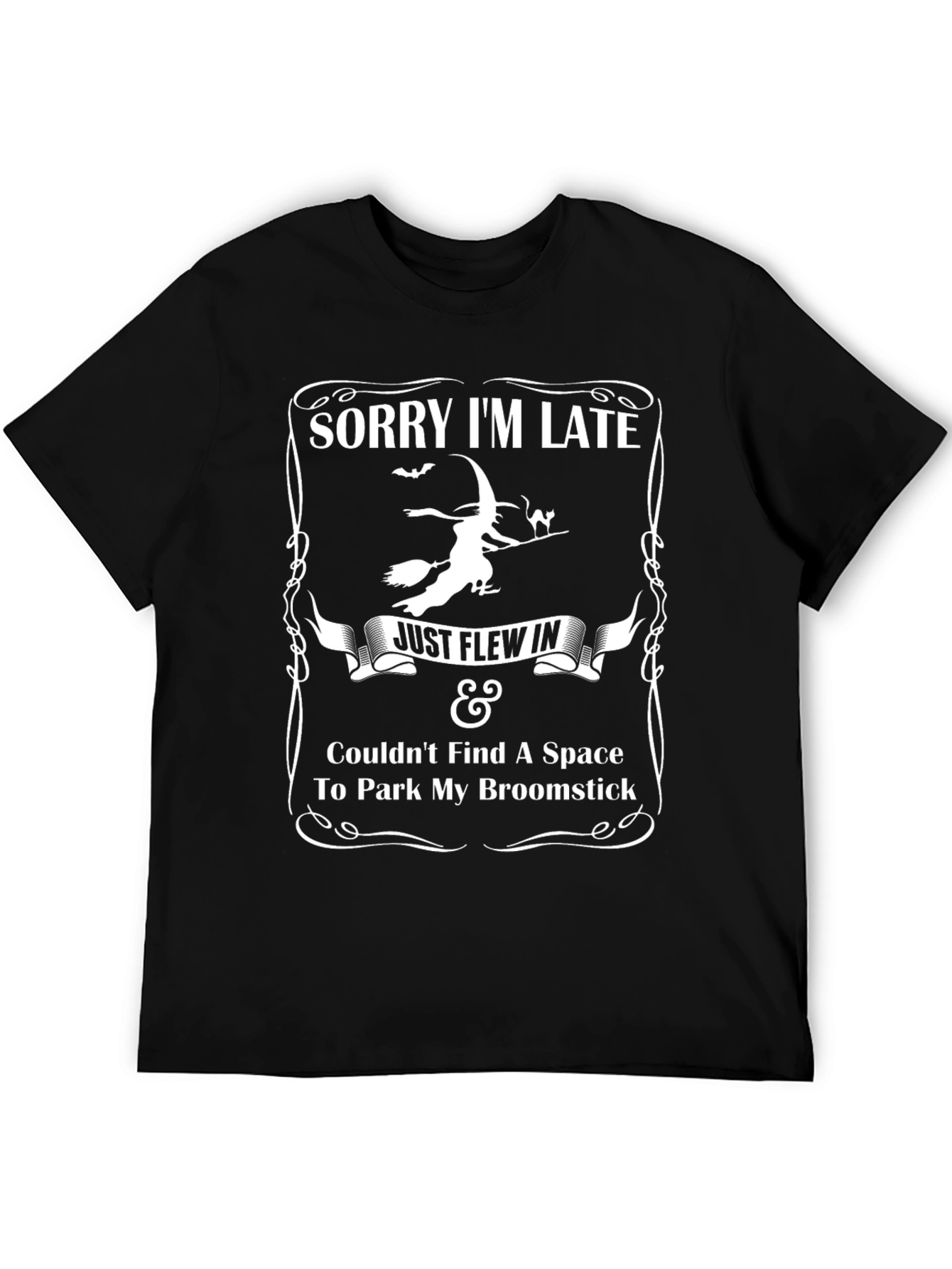 Funny Halloween Witch Broomstick T-Shirt