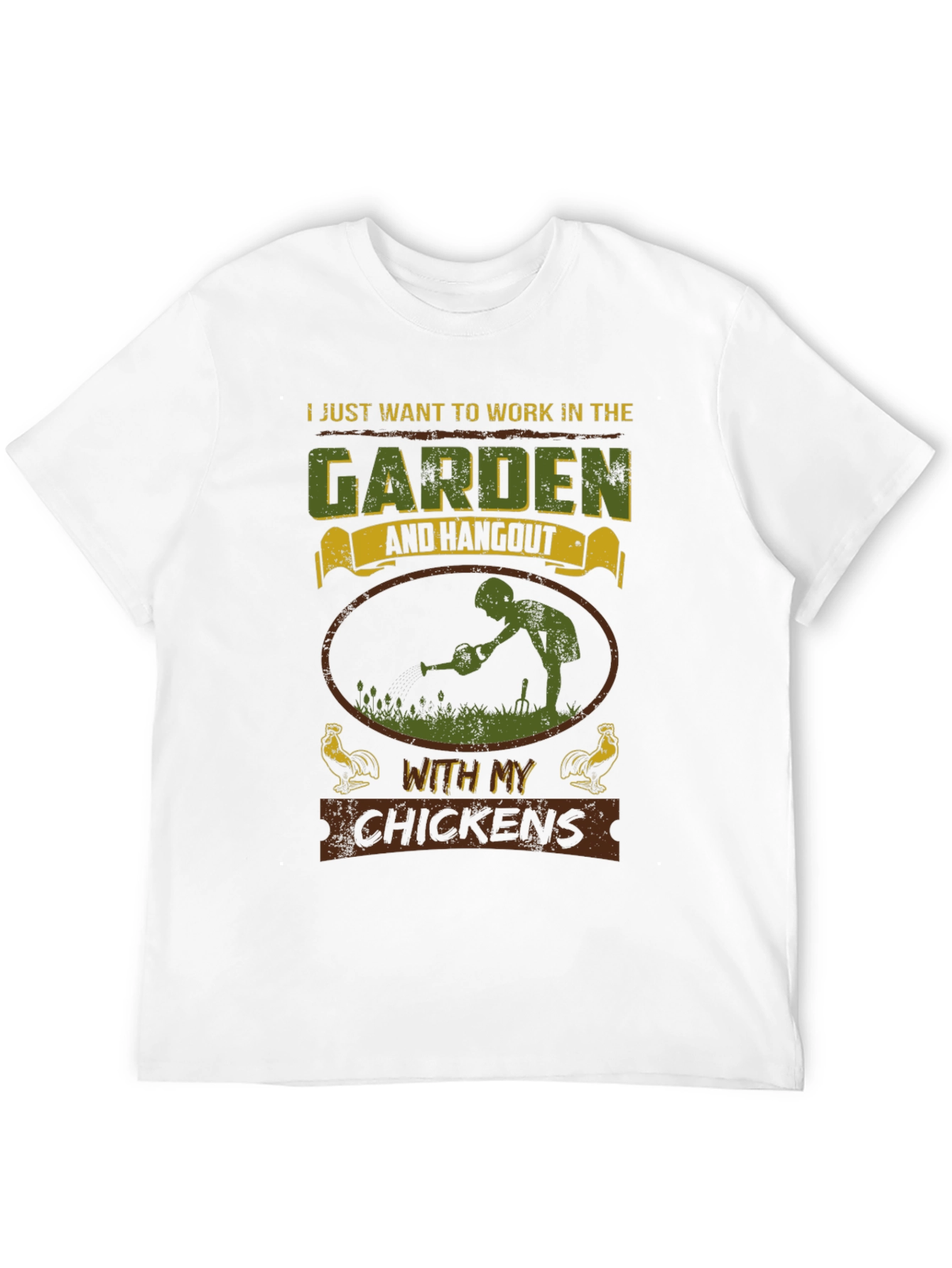 Gardening & Chicken Lover T-Shirt