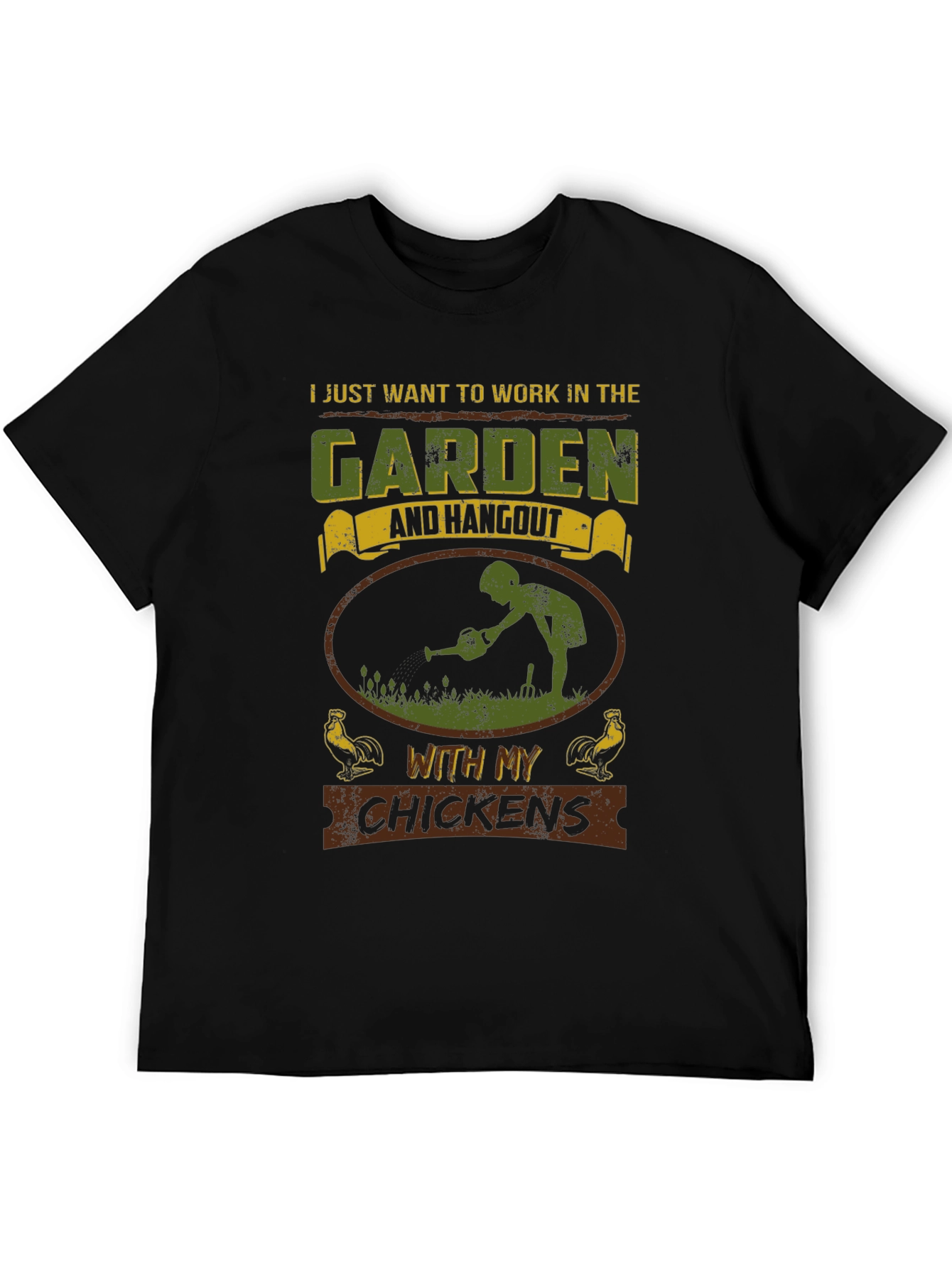 Gardening & Chicken Lover T-Shirt