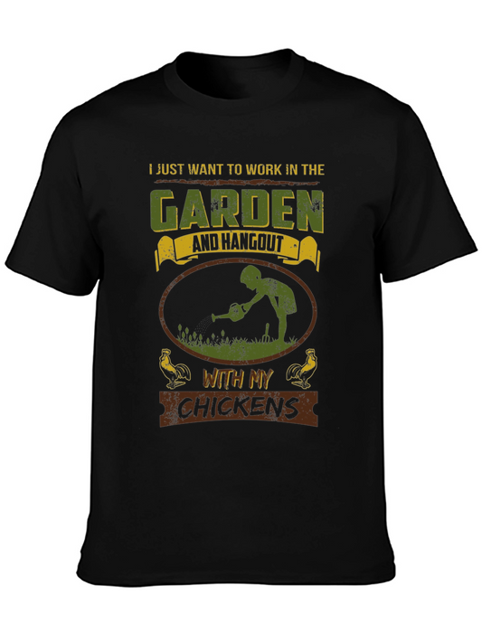 Gardening & Chicken Lover T-Shirt