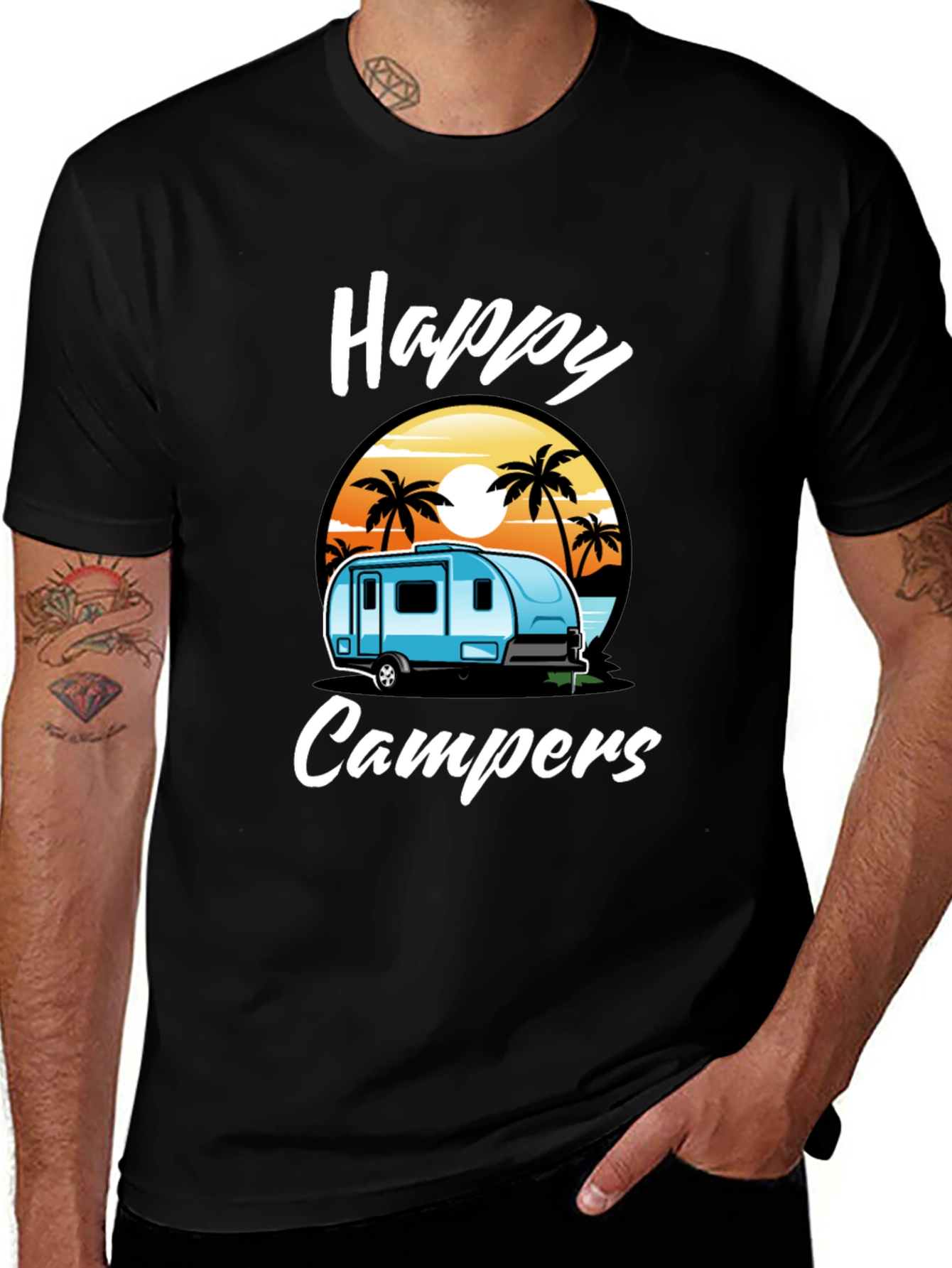Happy Campers Graphic Tee