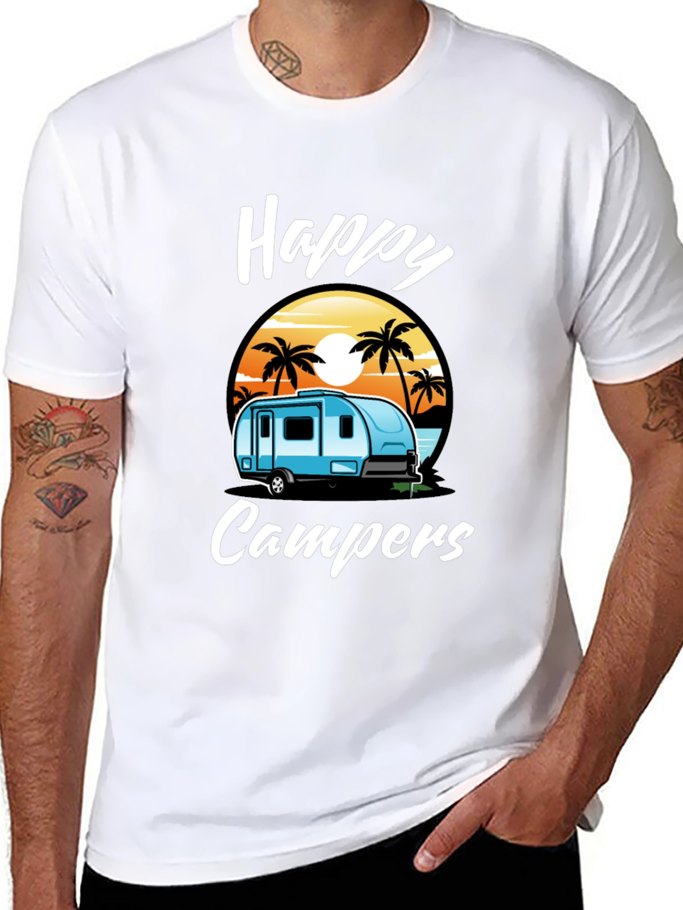 Happy Campers Graphic Tee