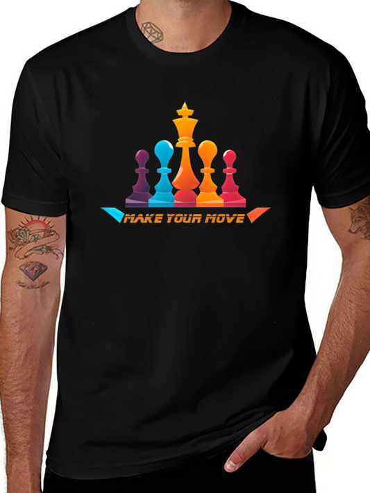 Make Your Move Chess Graphic T-Shirt