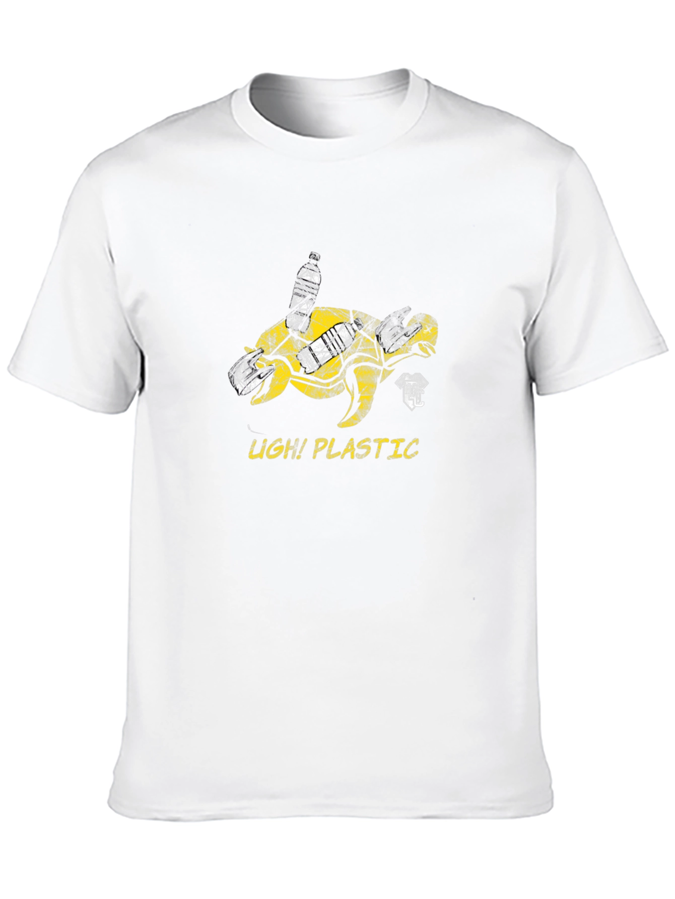 Reduce Plastic Turtle Graphic T-Shirt