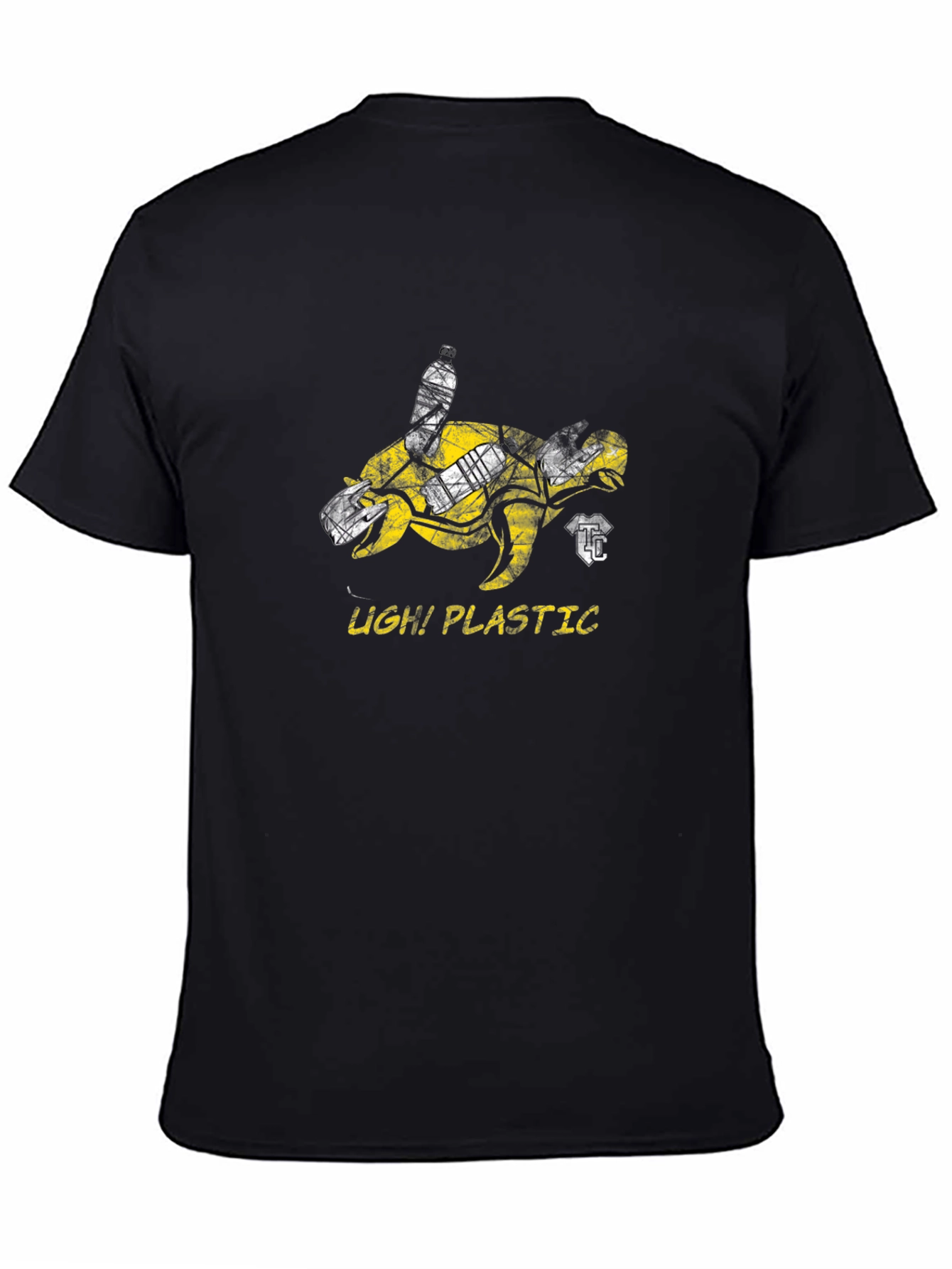 Reduce Plastic Turtle Graphic T-Shirt