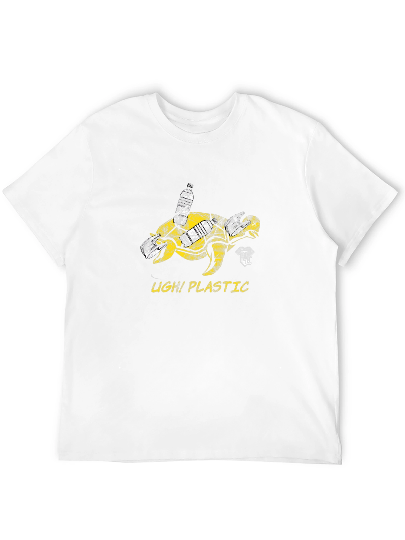 Reduce Plastic Turtle Graphic T-Shirt