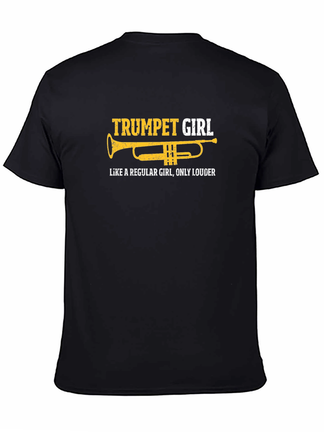 Trumpet Girl Tee - Funny Band T-Shirt