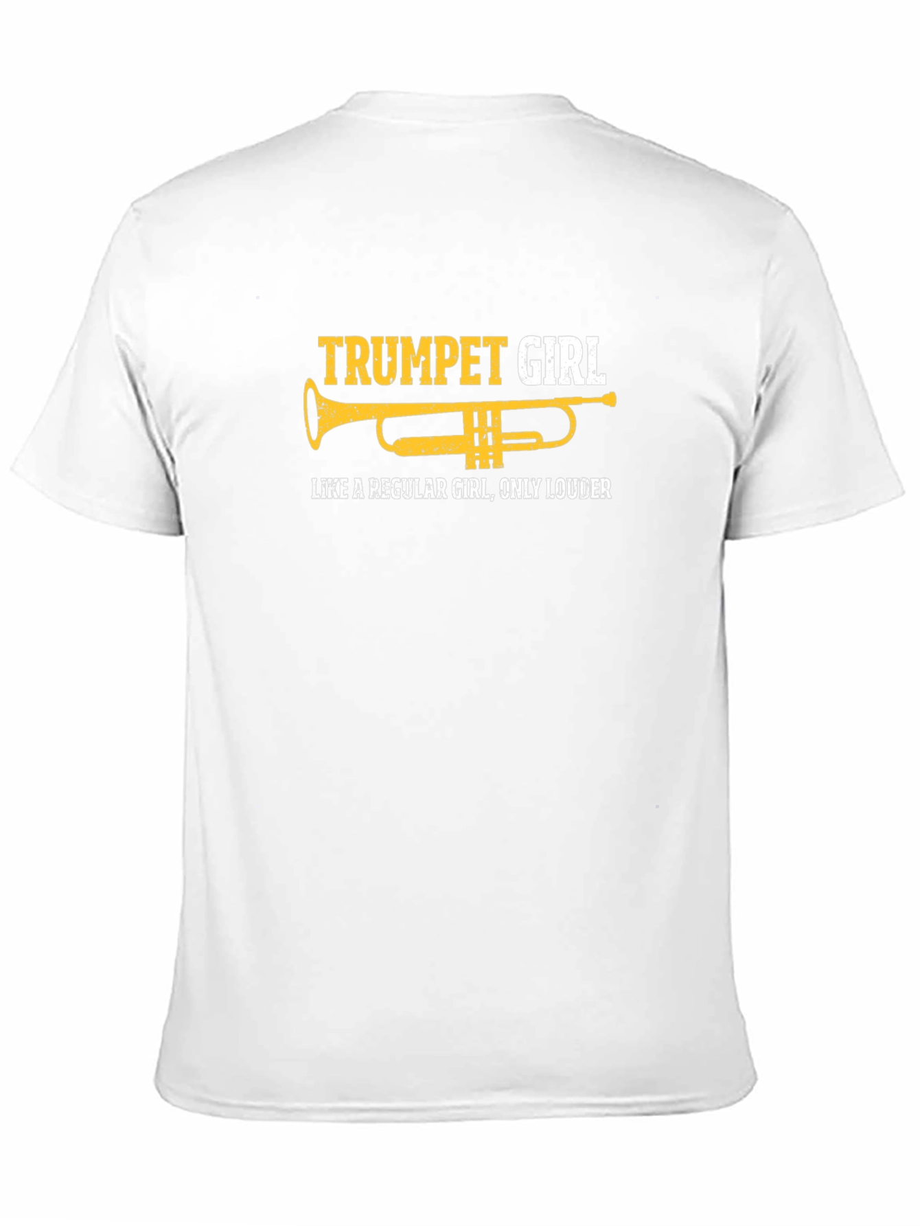 Trumpet Girl Tee - Funny Band T-Shirt