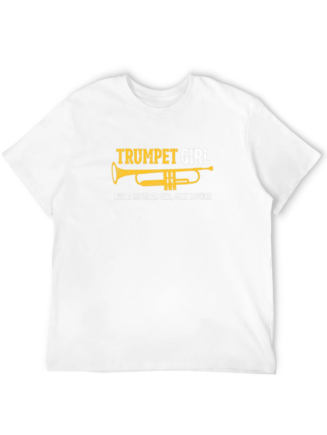 Trumpet Girl Tee - Funny Band T-Shirt
