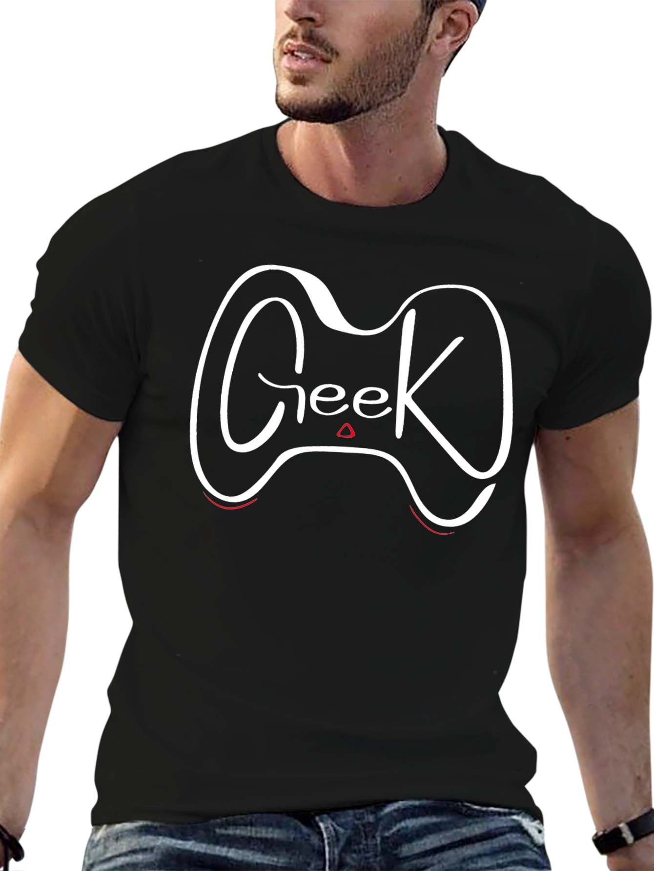 Geek Controller T-Shirt - Gamer Style