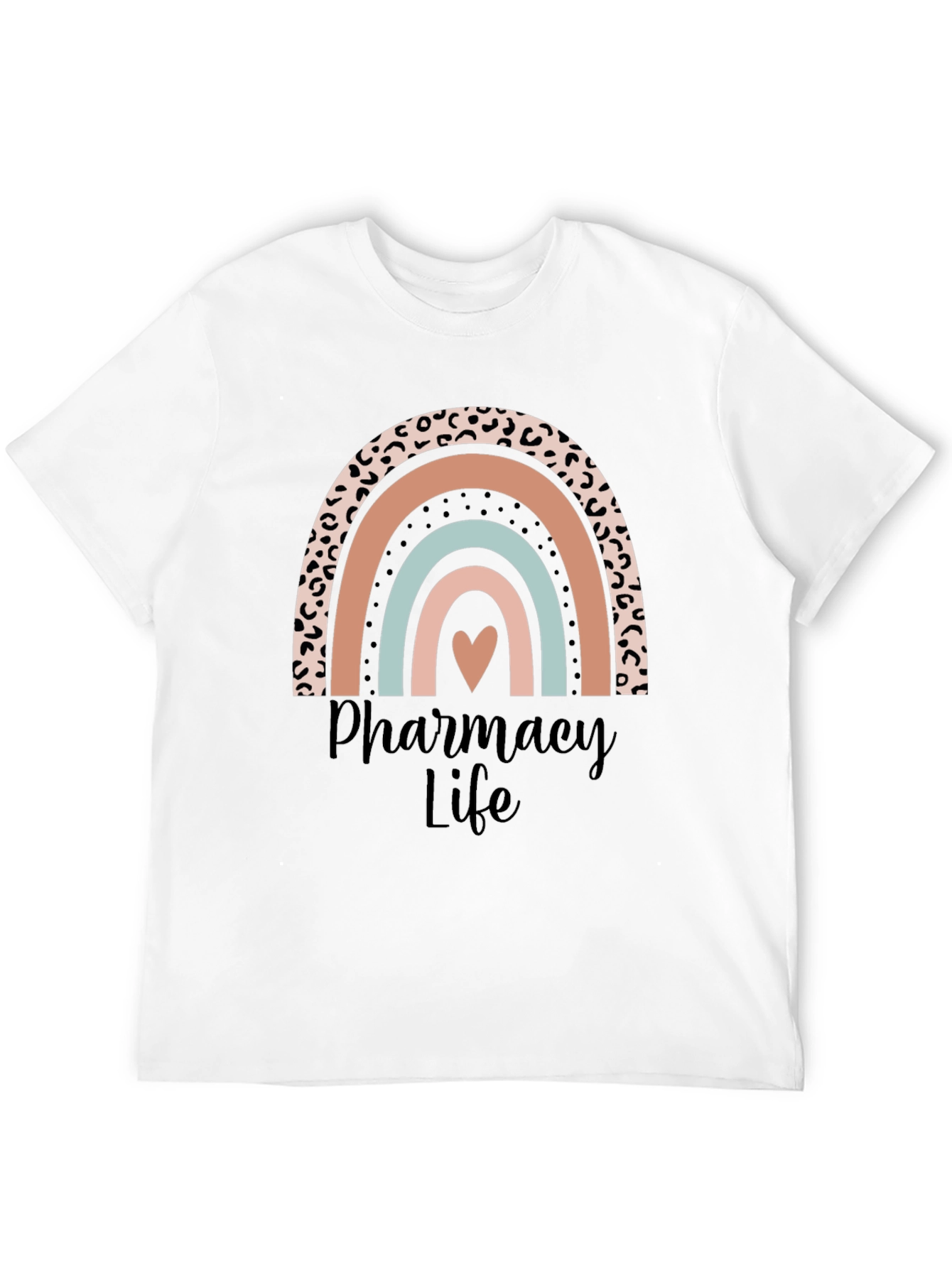Pharmacy Life Rainbow Graphic Tee