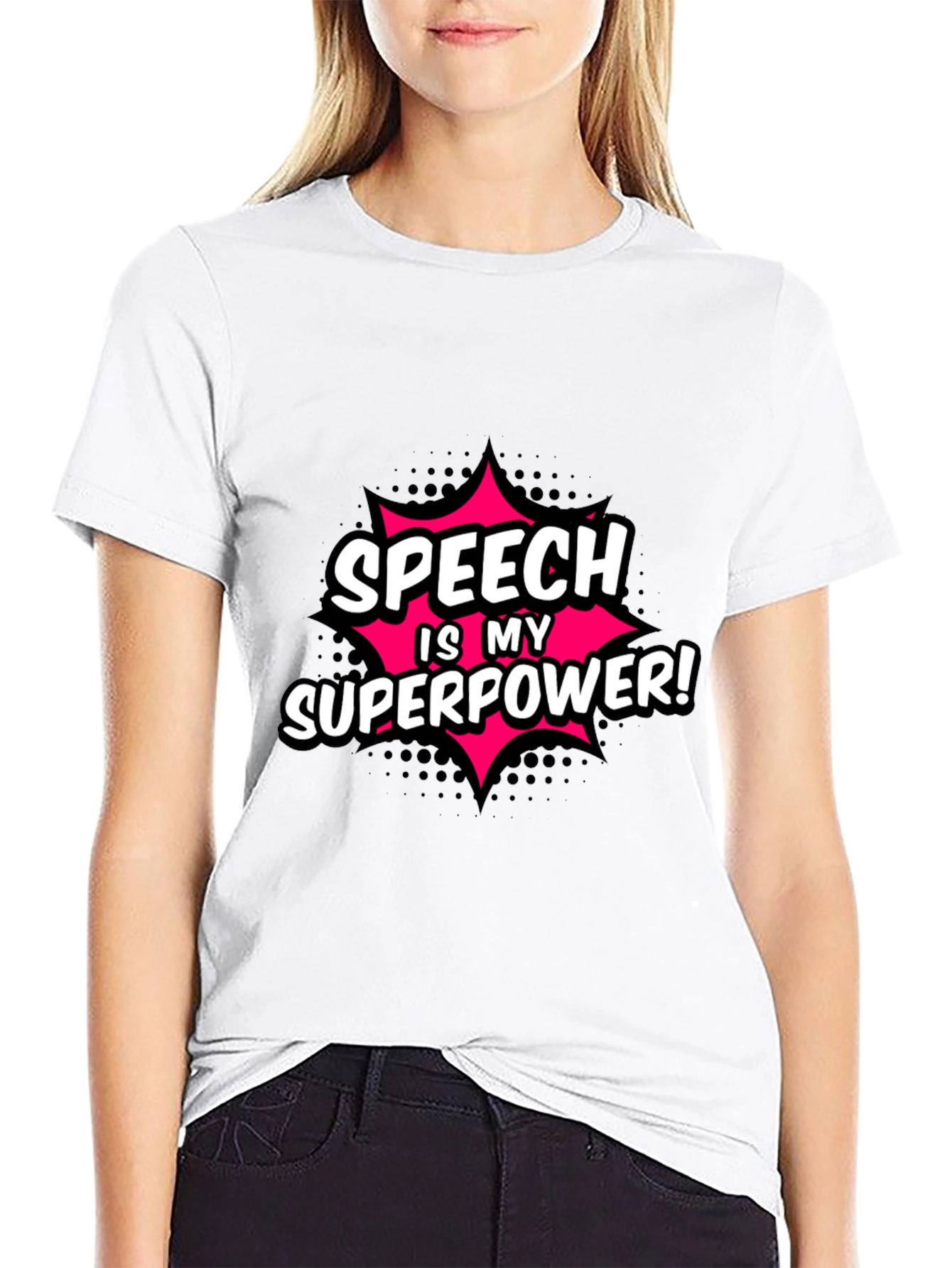 Speech is My Superpower T-Shirt