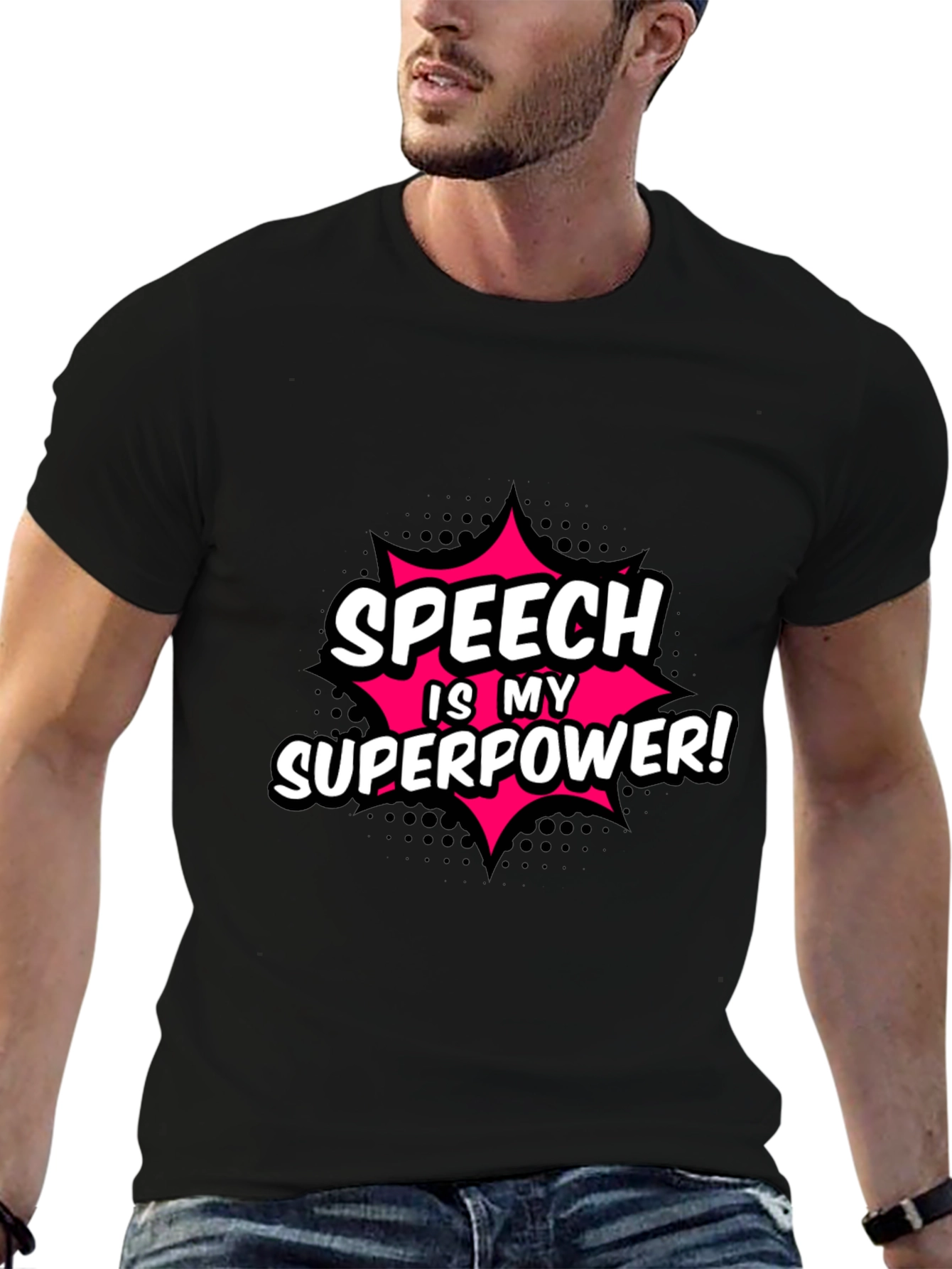 Speech is My Superpower T-Shirt