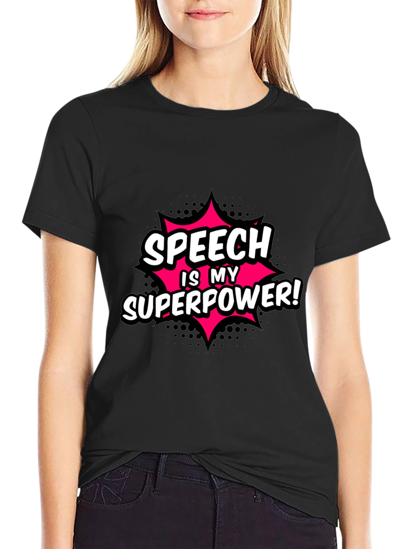 Speech is My Superpower T-Shirt