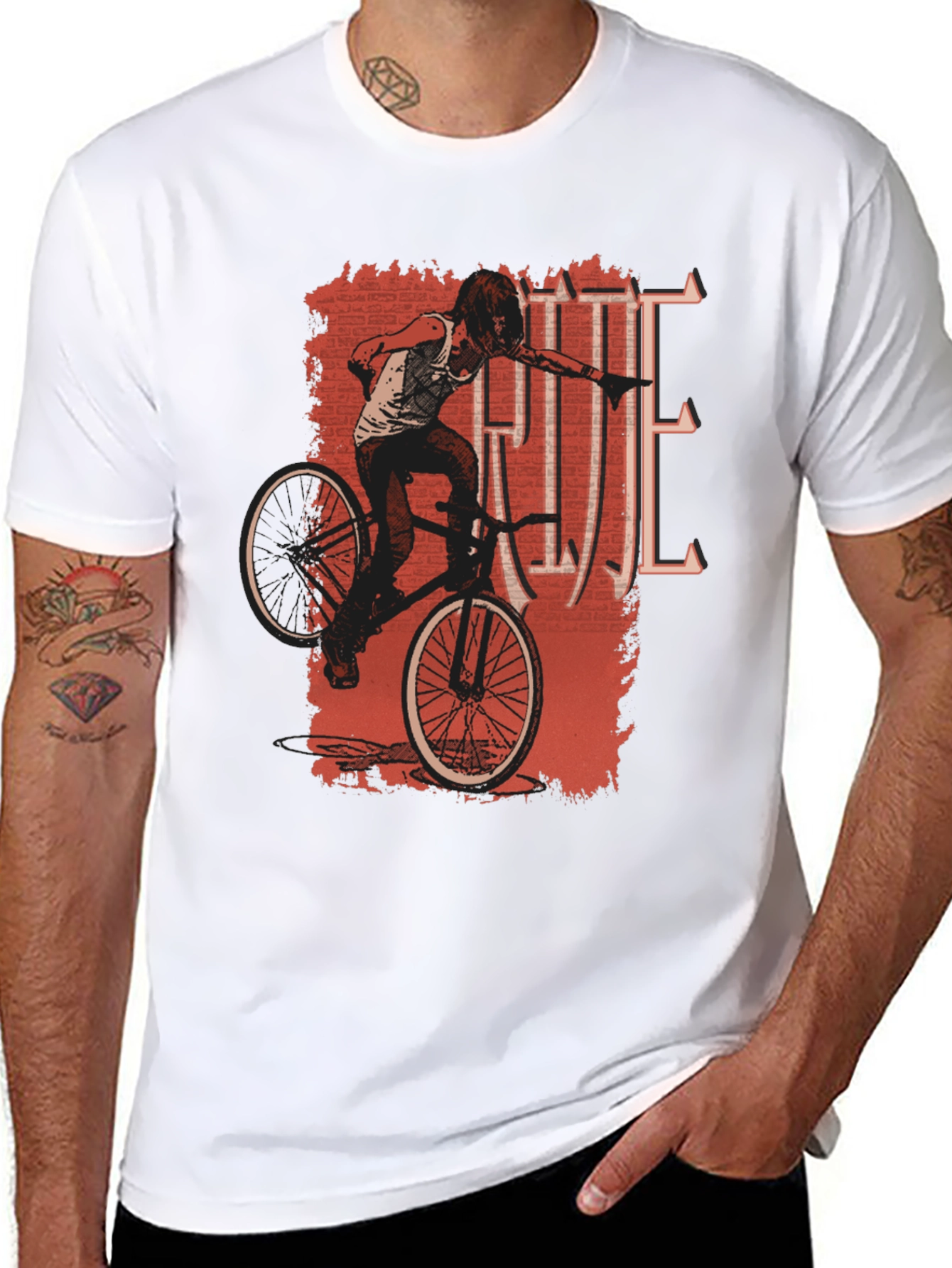 Ride BMX Graphic Tee - Mens Black T-Shirt
