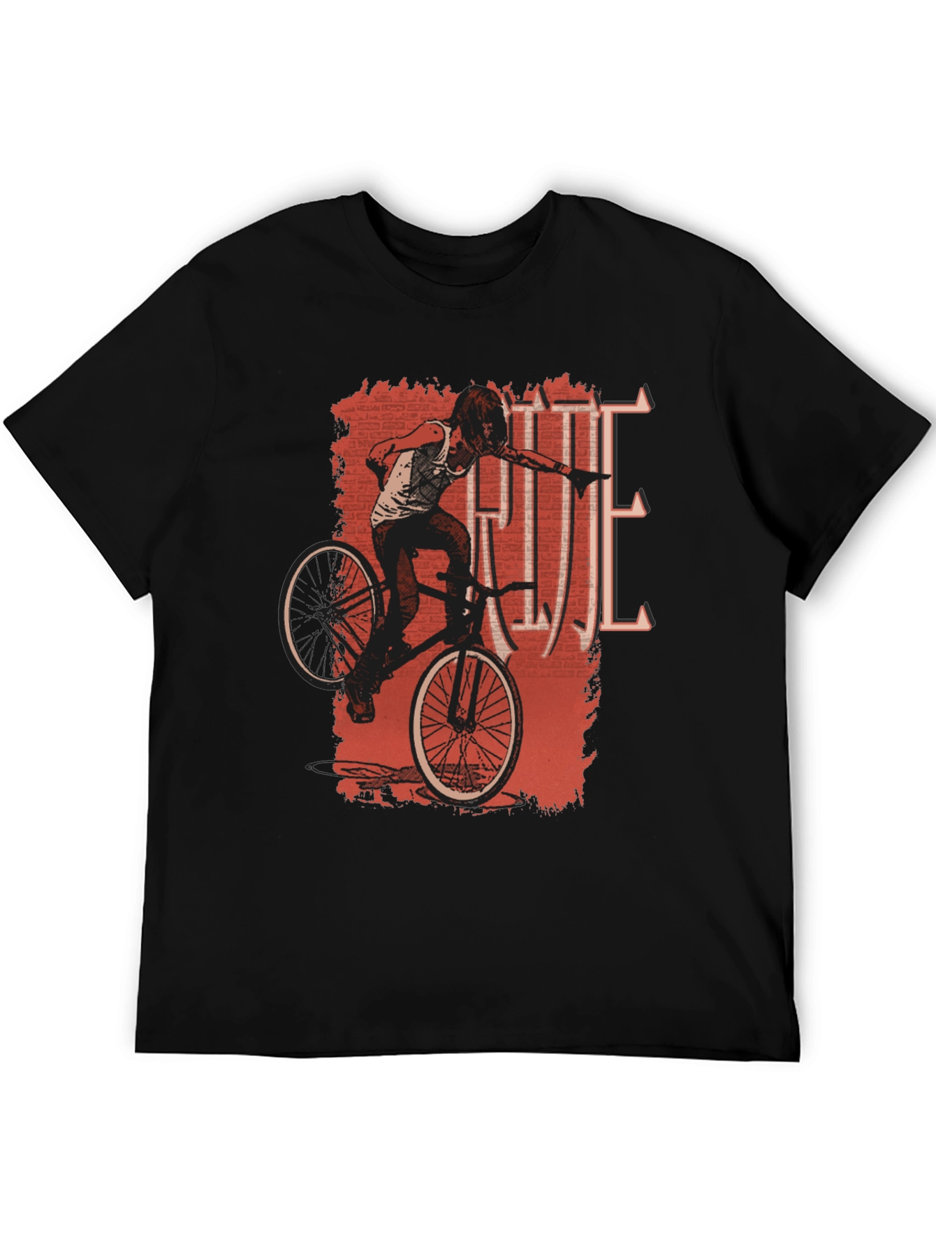 Ride BMX Graphic Tee - Mens Black T-Shirt