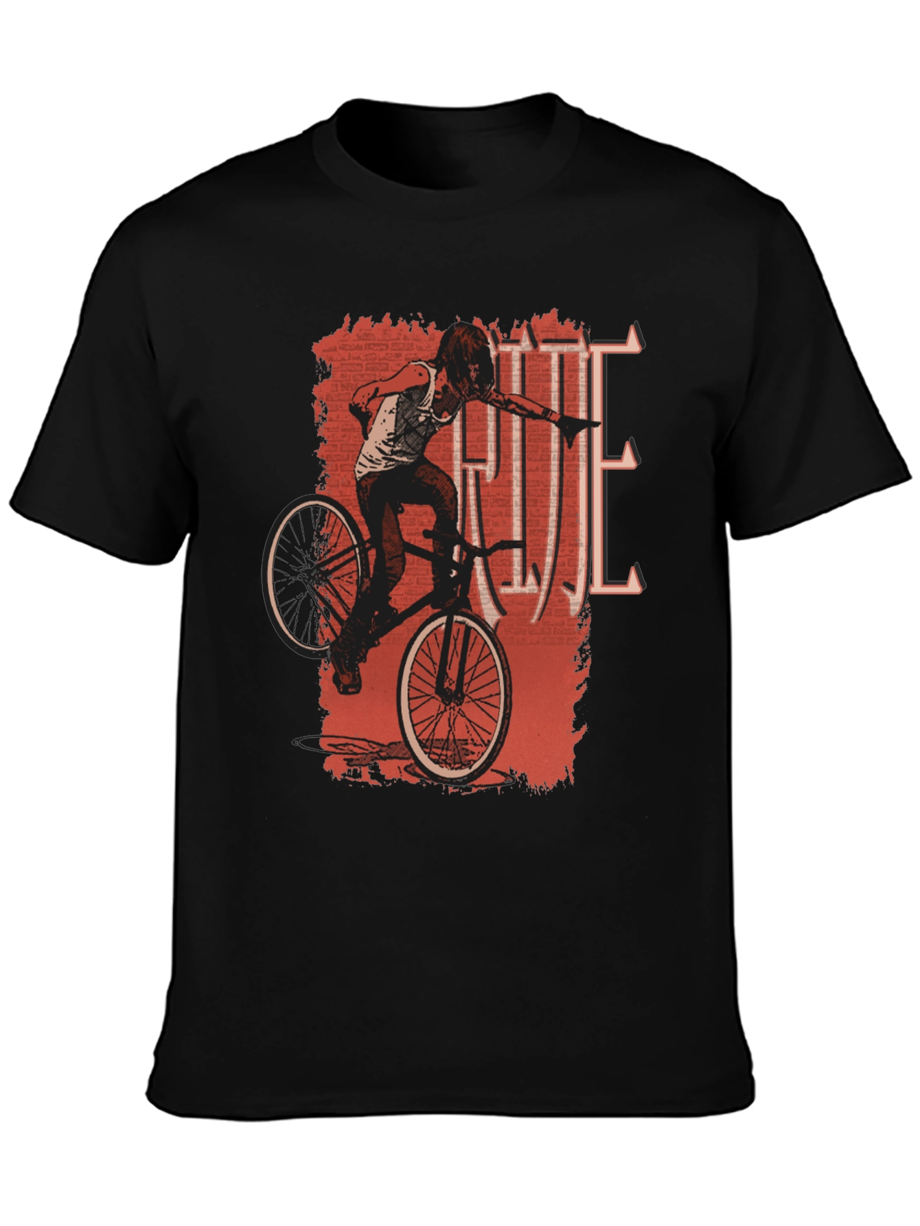 Ride BMX Graphic Tee - Mens Black T-Shirt