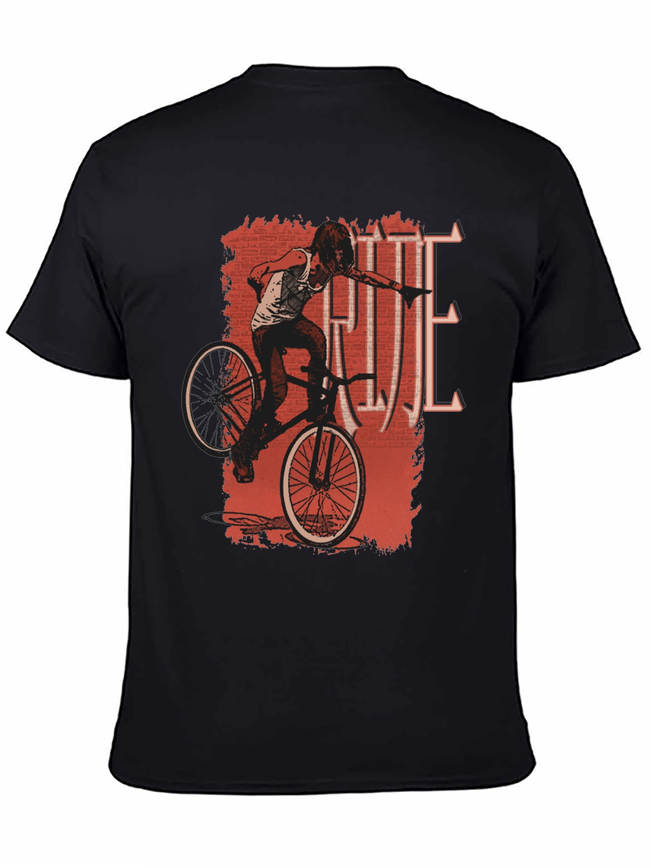 Ride BMX Graphic Tee - Mens Black T-Shirt