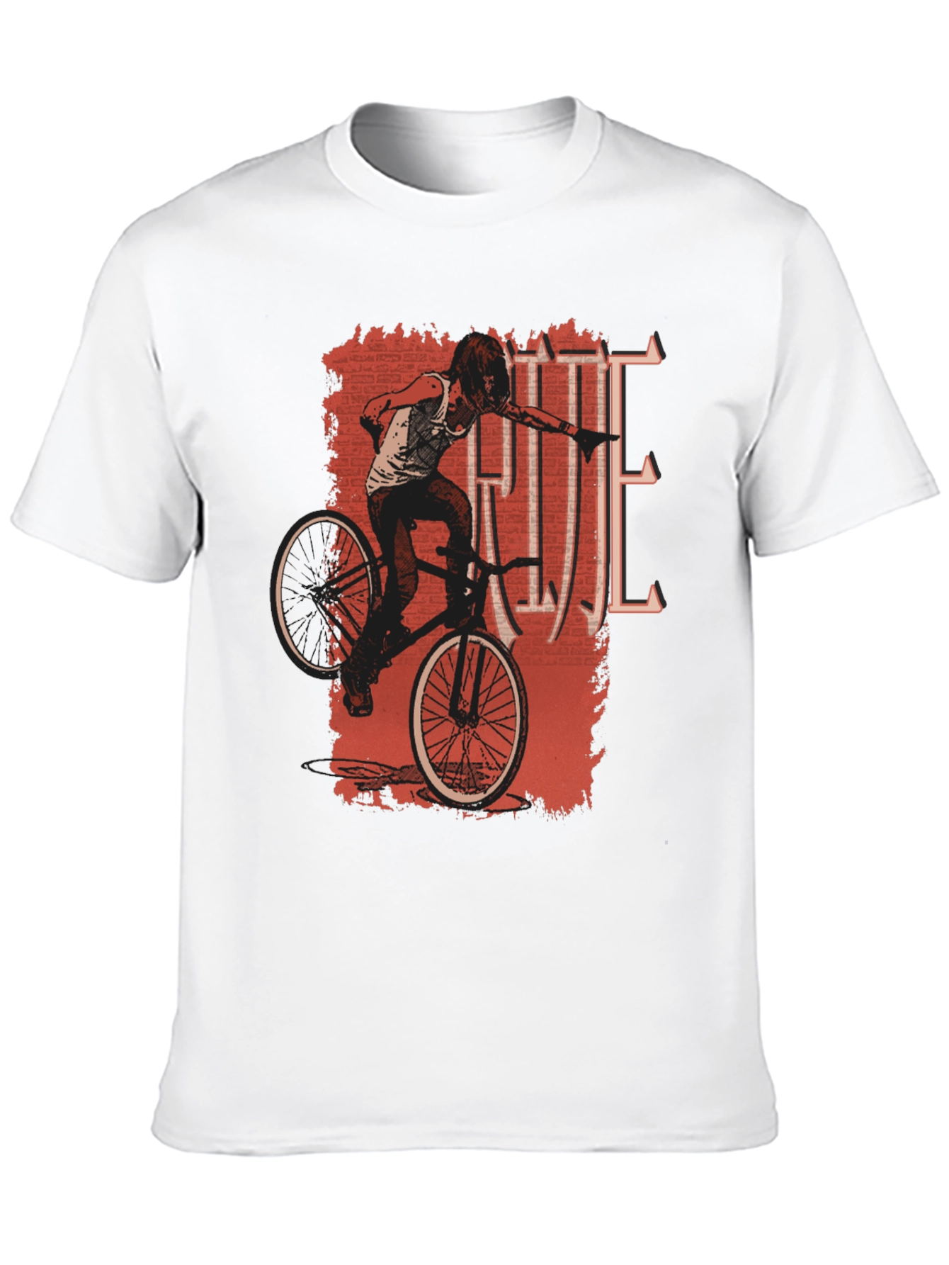Ride BMX Graphic Tee - Mens Black T-Shirt