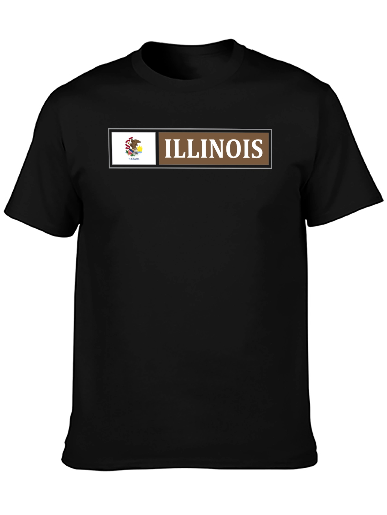 Illinois State Flag Graphic T-Shirt