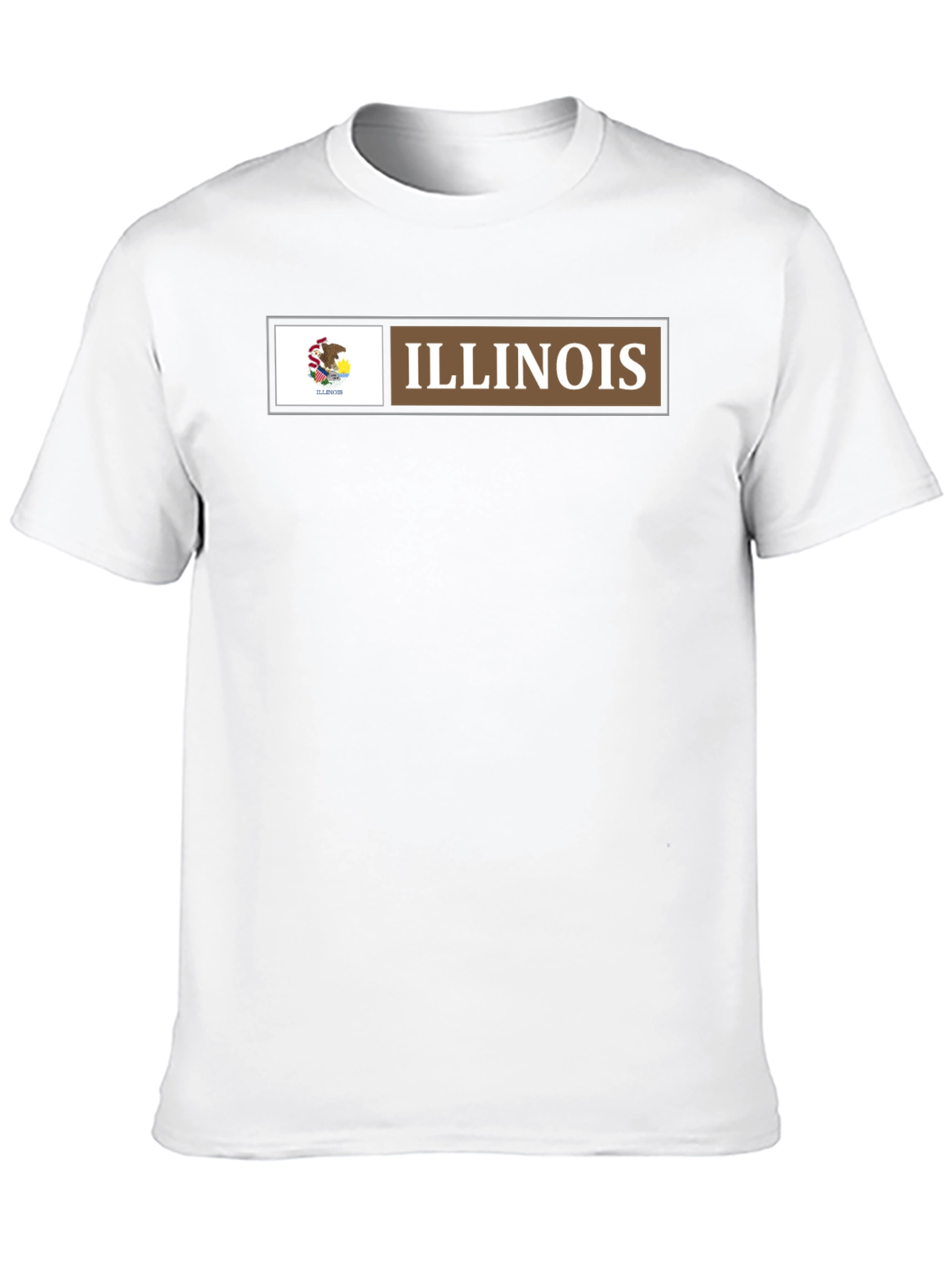 Illinois State Flag Graphic T-Shirt