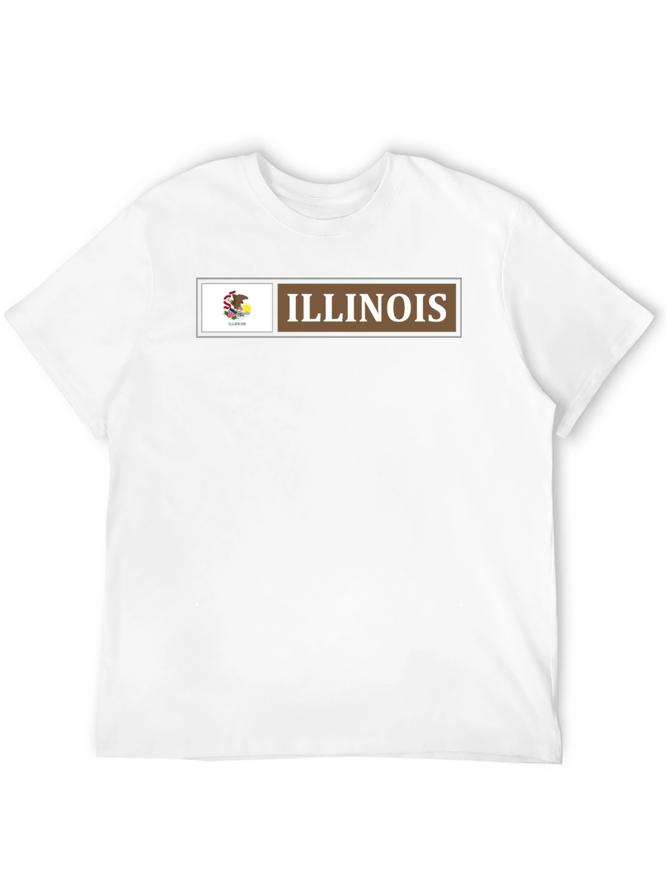 Illinois State Flag Graphic T-Shirt