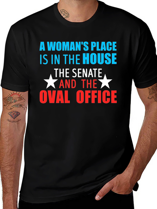 Empowered Women T-Shirt - House Senate Oval Office