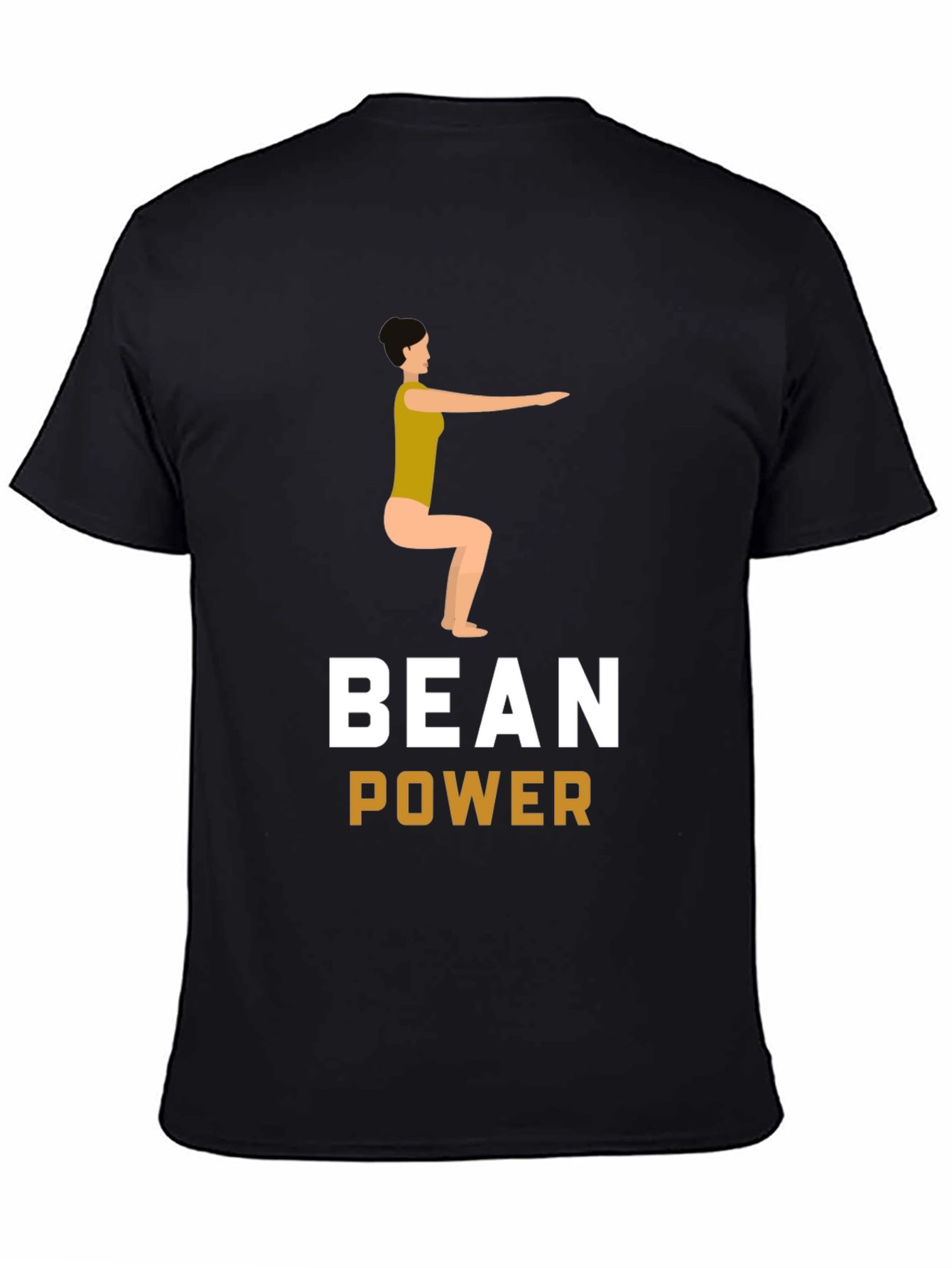 Bean Power Unisex T-Shirt - Squat Design