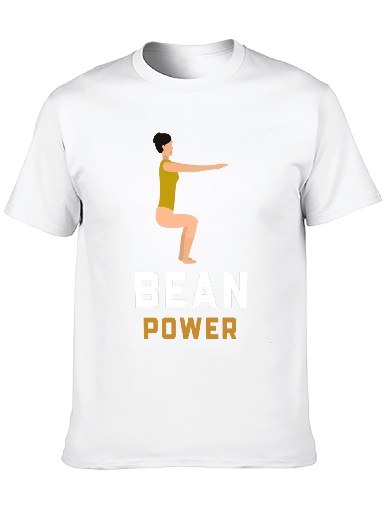 Bean Power Unisex T-Shirt - Squat Design