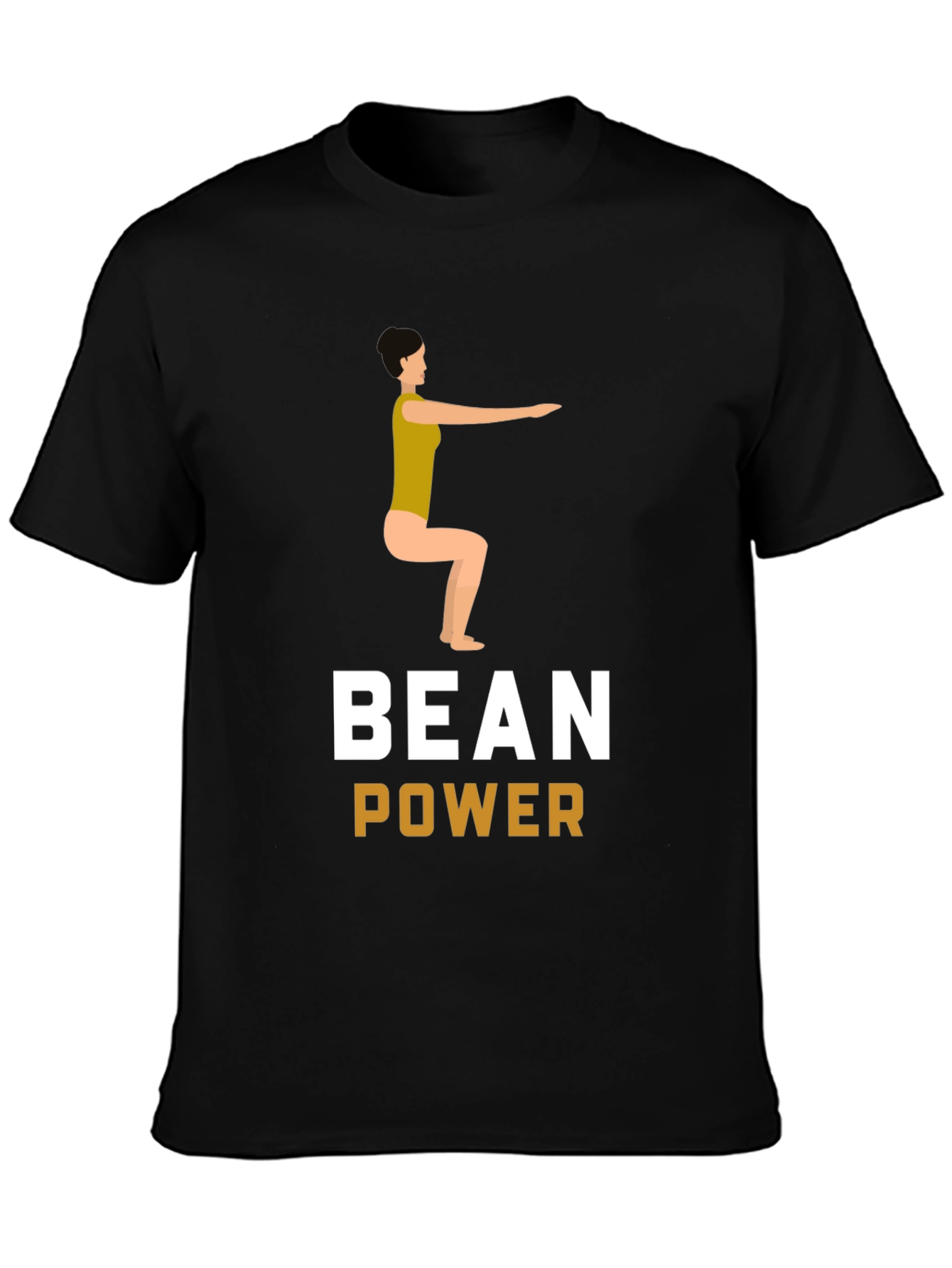 Bean Power Unisex T-Shirt - Squat Design