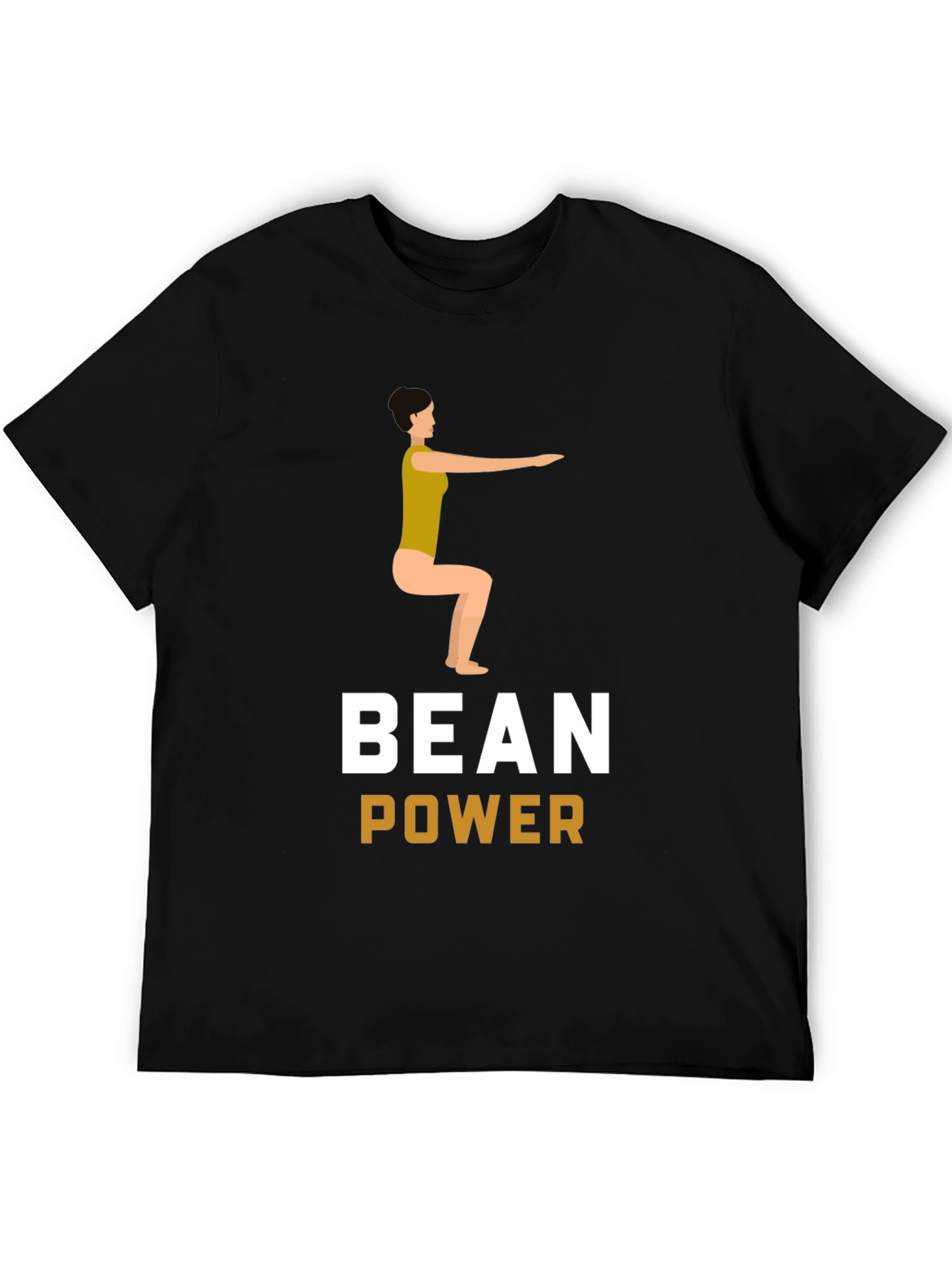 Bean Power Unisex T-Shirt - Squat Design