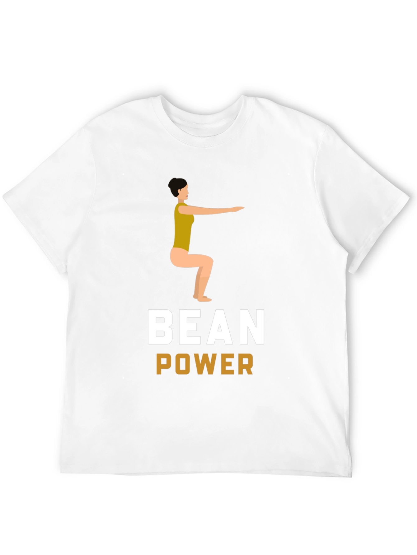 Bean Power Unisex T-Shirt - Squat Design