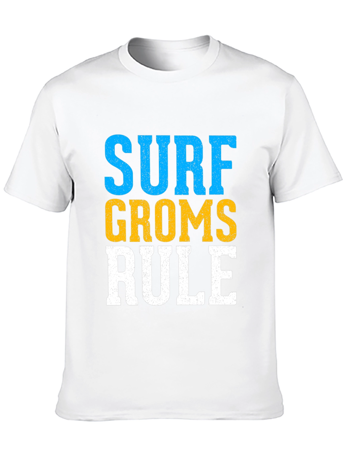 Surf Groms Rule T-Shirt -  Fun Surfing Tee