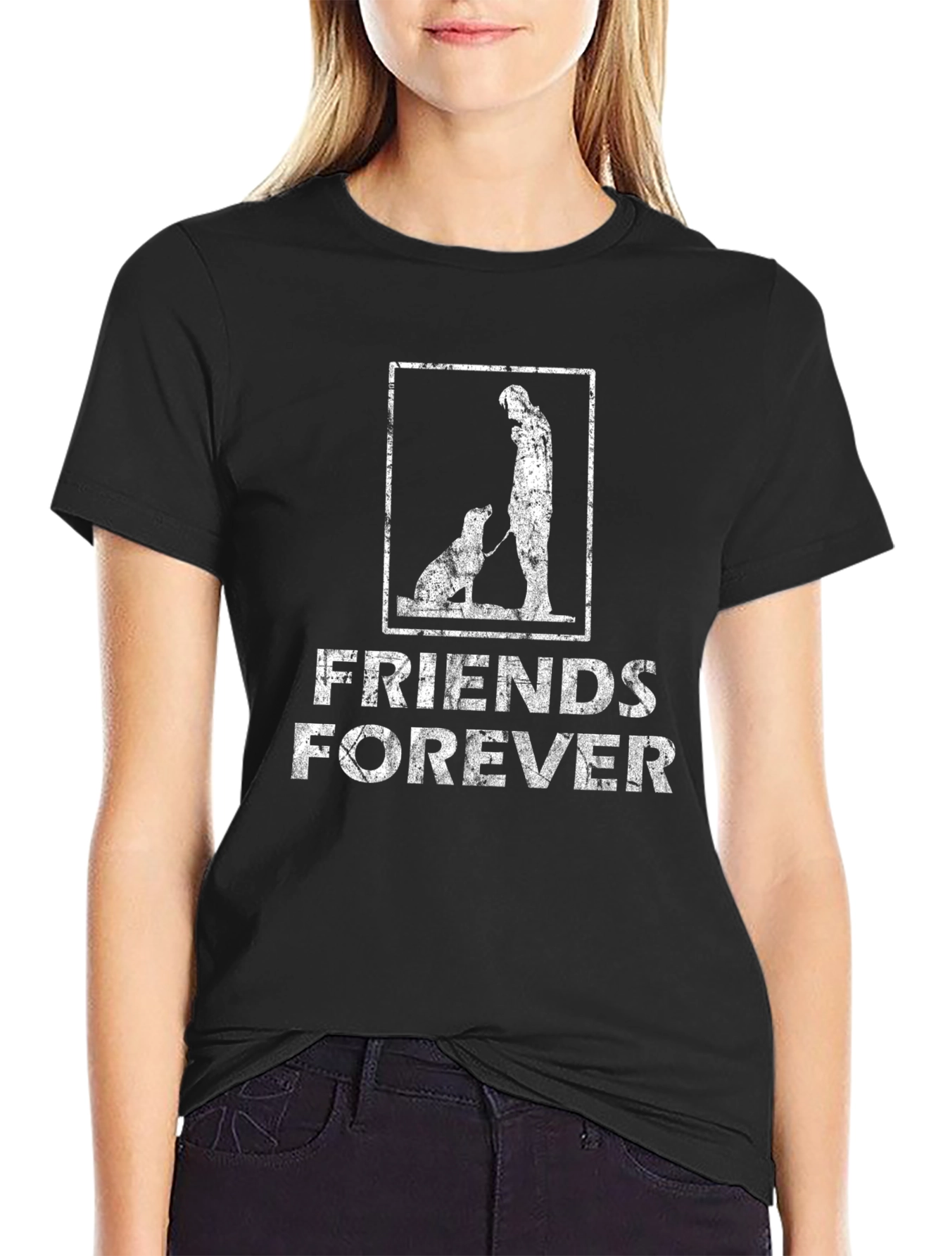 Friends Forever Graphic Tee - Dog Lover T-Shirt