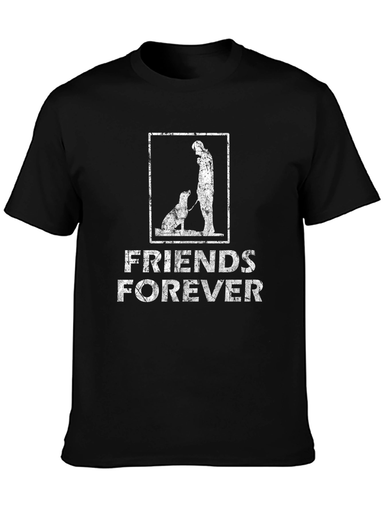 Friends Forever Graphic Tee - Dog Lover T-Shirt