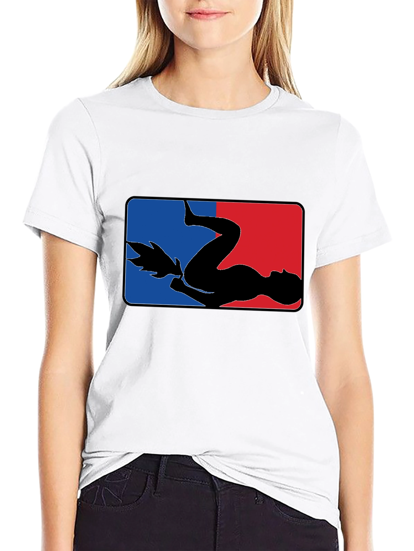 Novelty Silhouette Graphic Tee