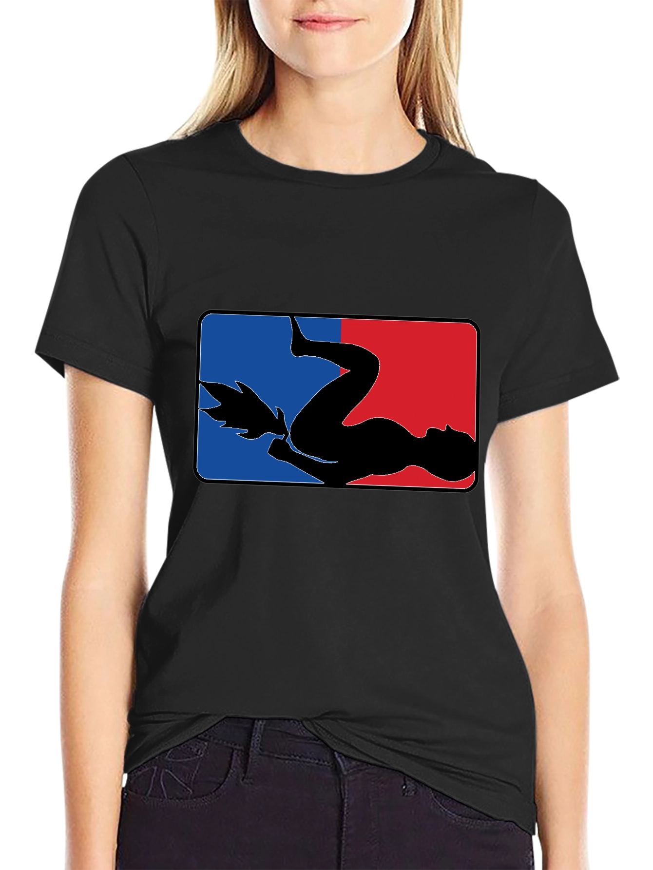 Novelty Silhouette Graphic Tee
