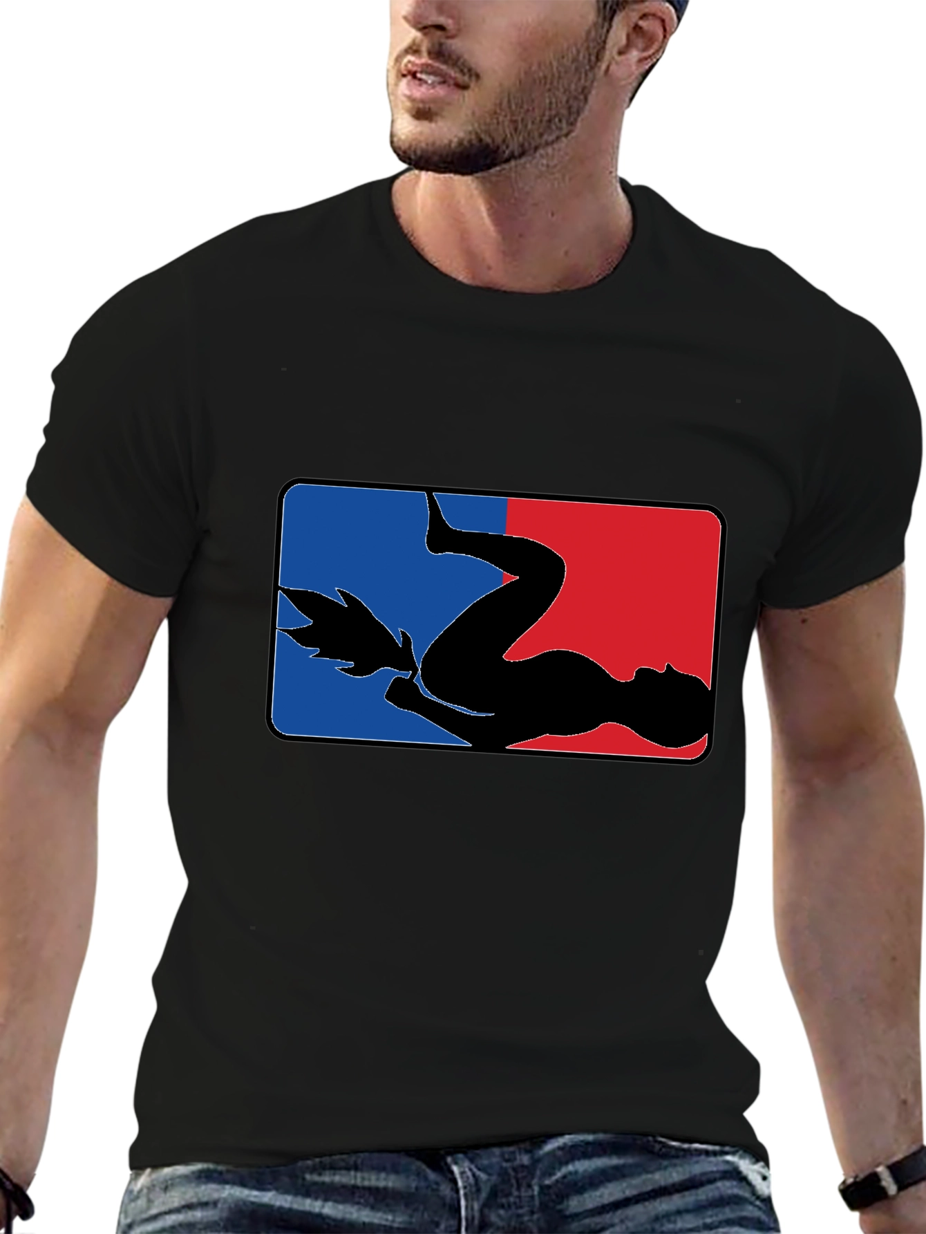 Novelty Silhouette Graphic Tee