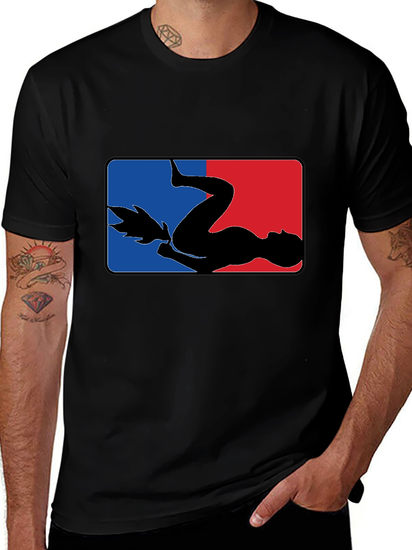 Novelty Silhouette Graphic Tee
