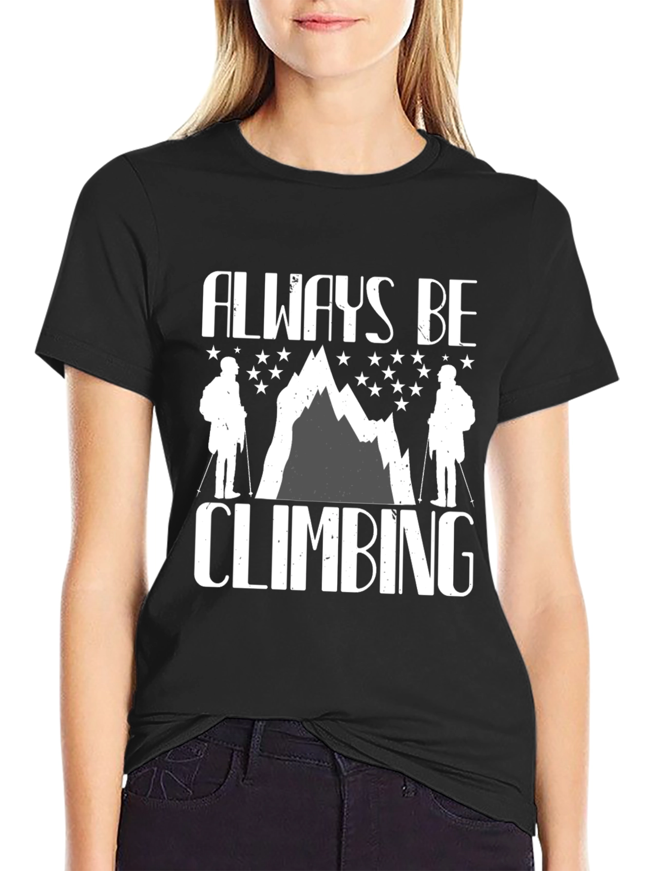 Always Be Climbing T-Shirt - Mountain Graphic Tee