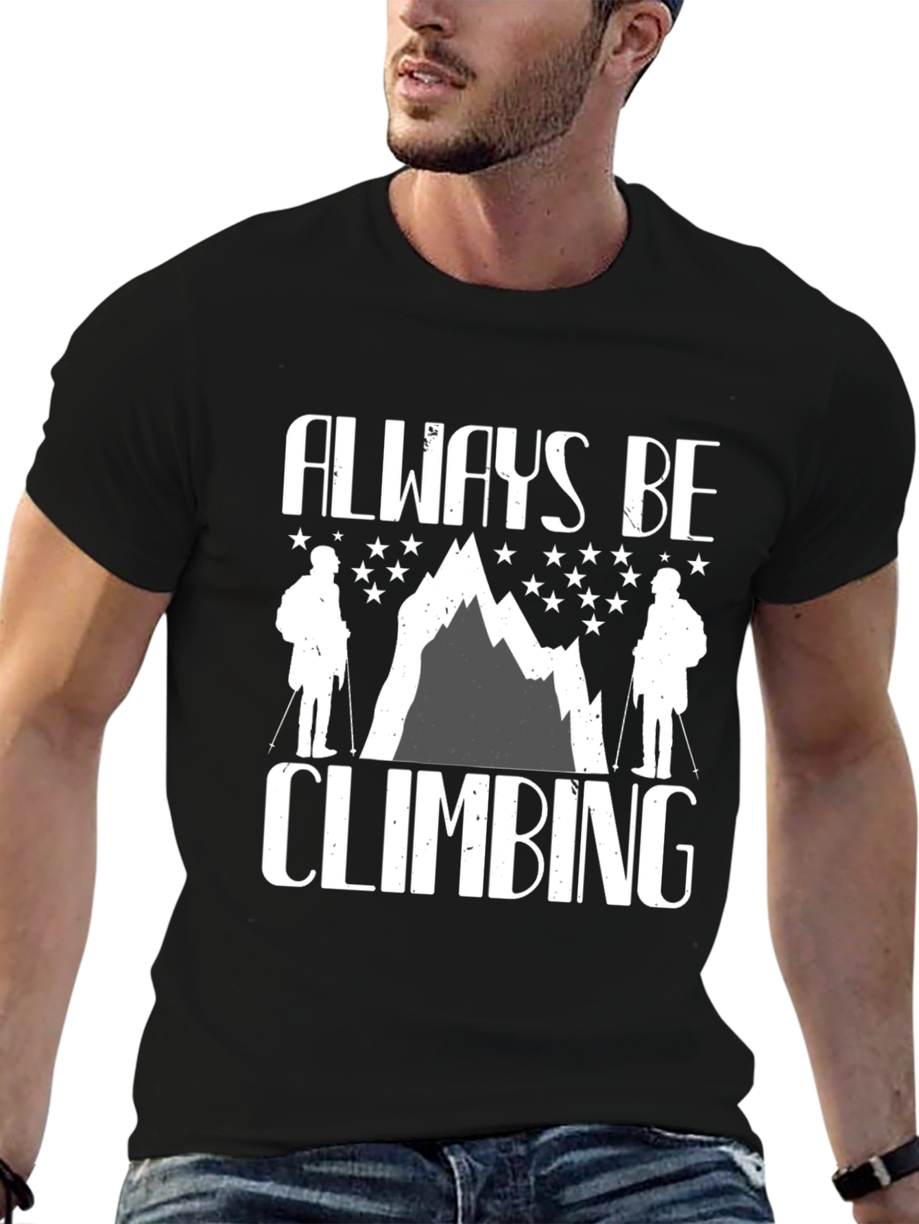 Always Be Climbing T-Shirt - Mountain Graphic Tee