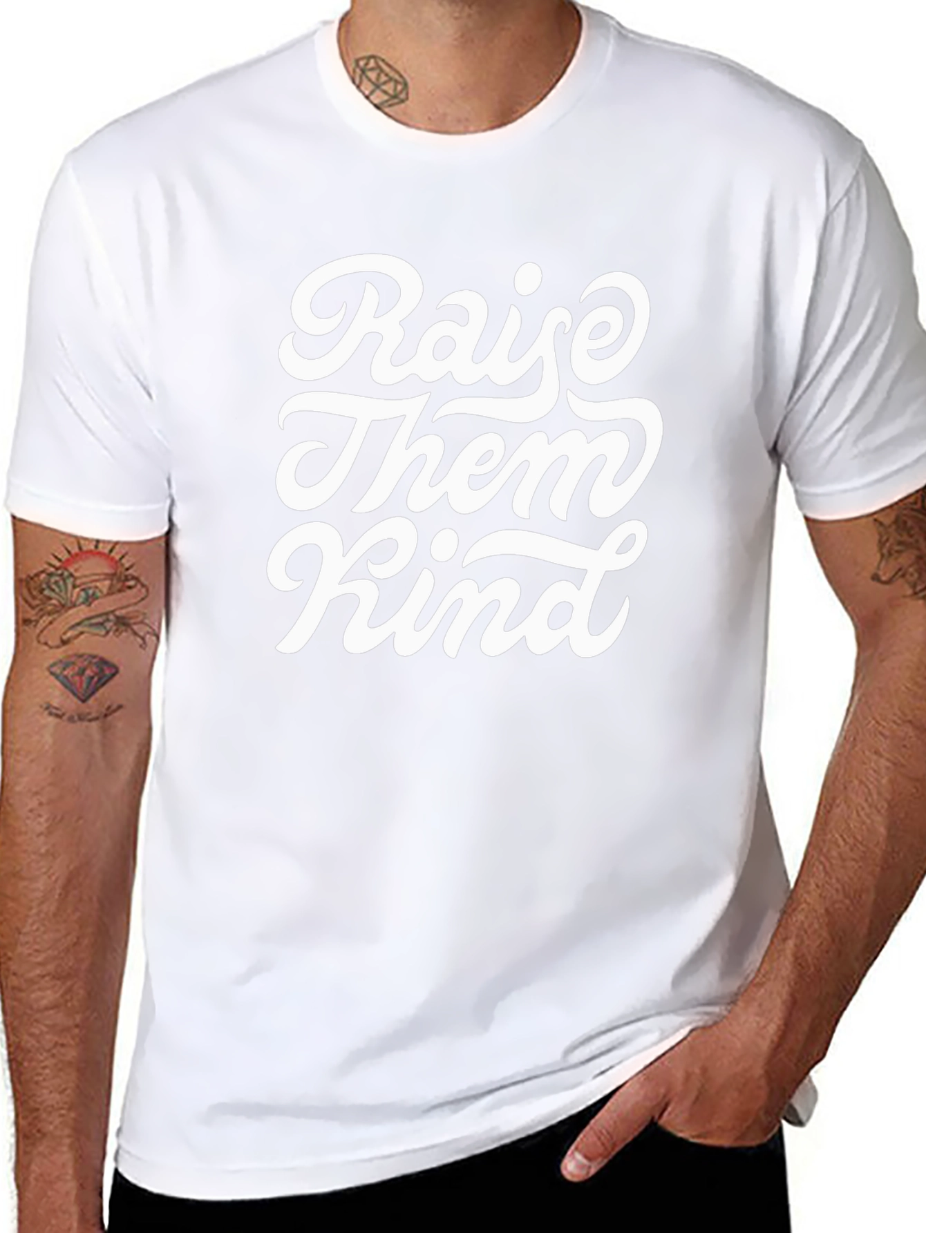 Raise Them Kind Black T-Shirt