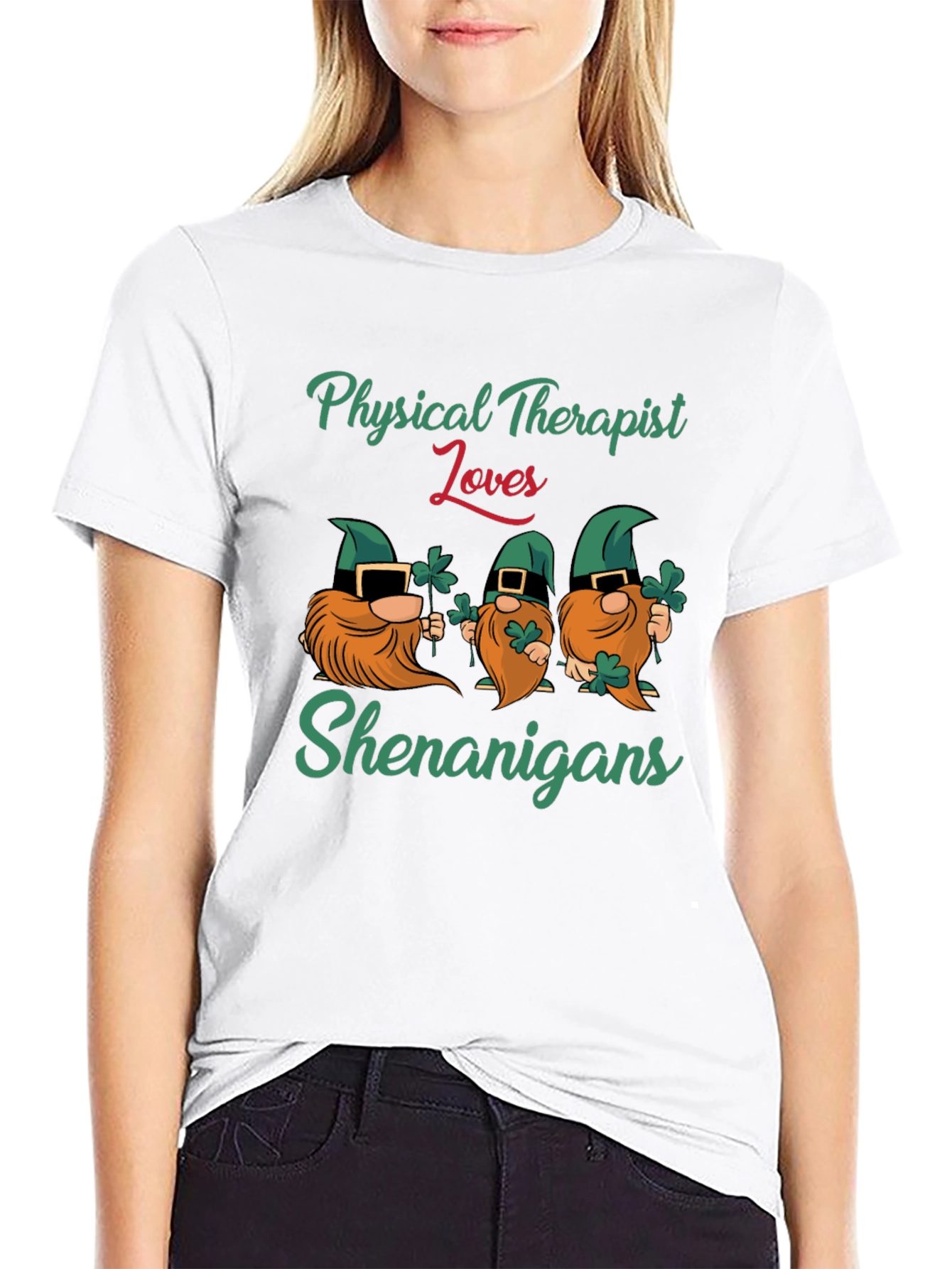 Physical Therapist Loves Shenanigans T-Shirt