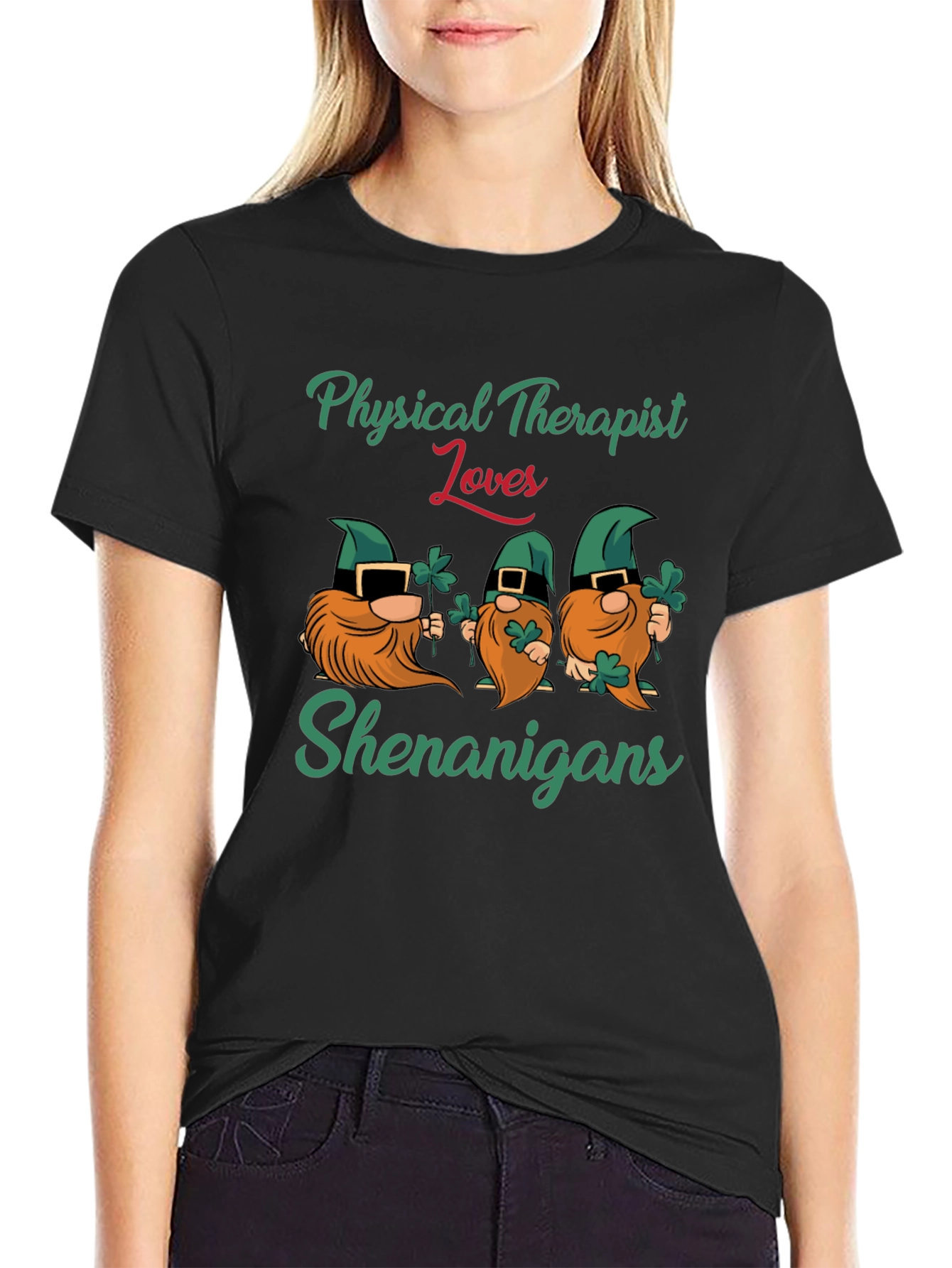 Physical Therapist Loves Shenanigans T-Shirt