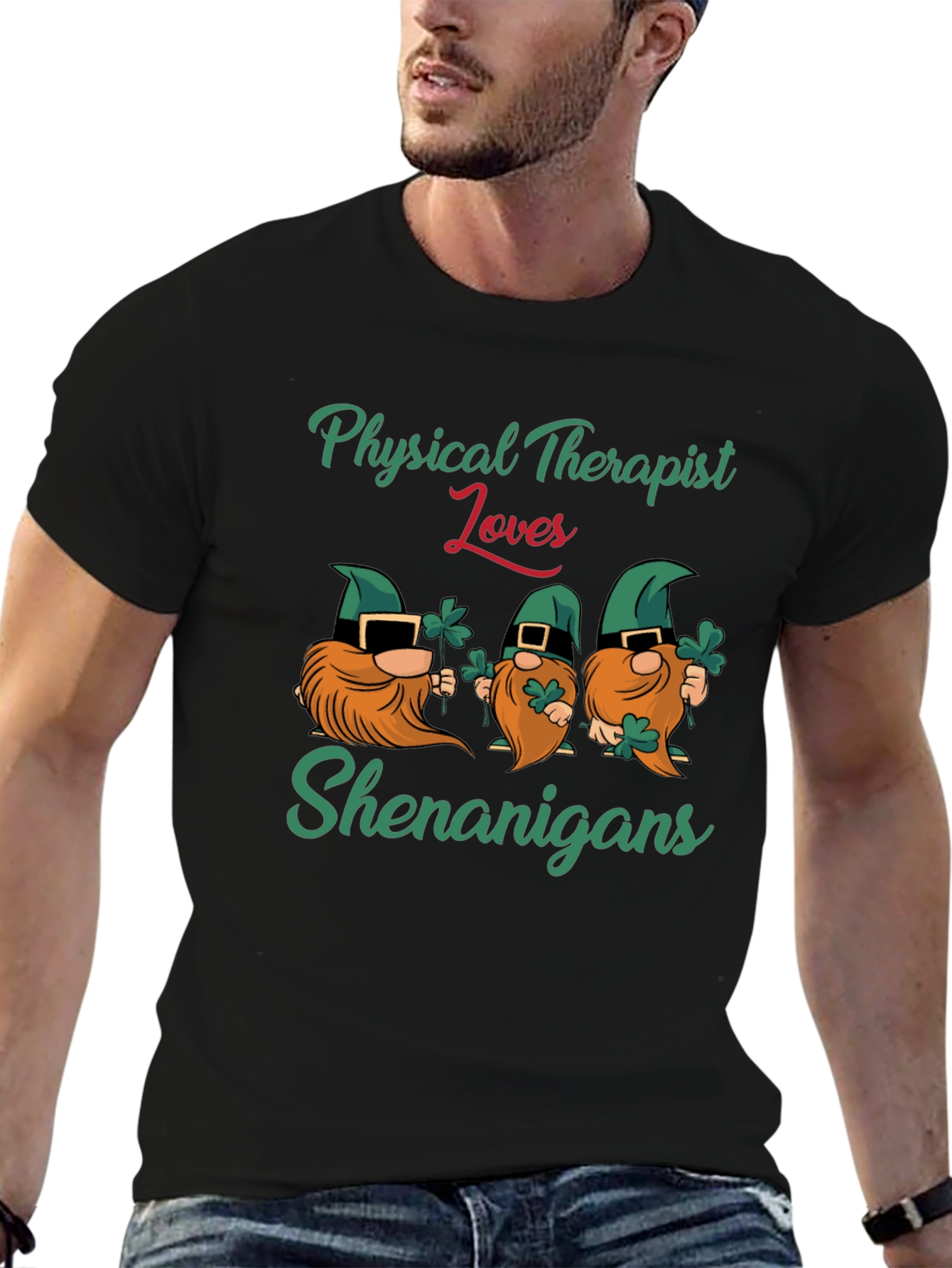 Physical Therapist Loves Shenanigans T-Shirt