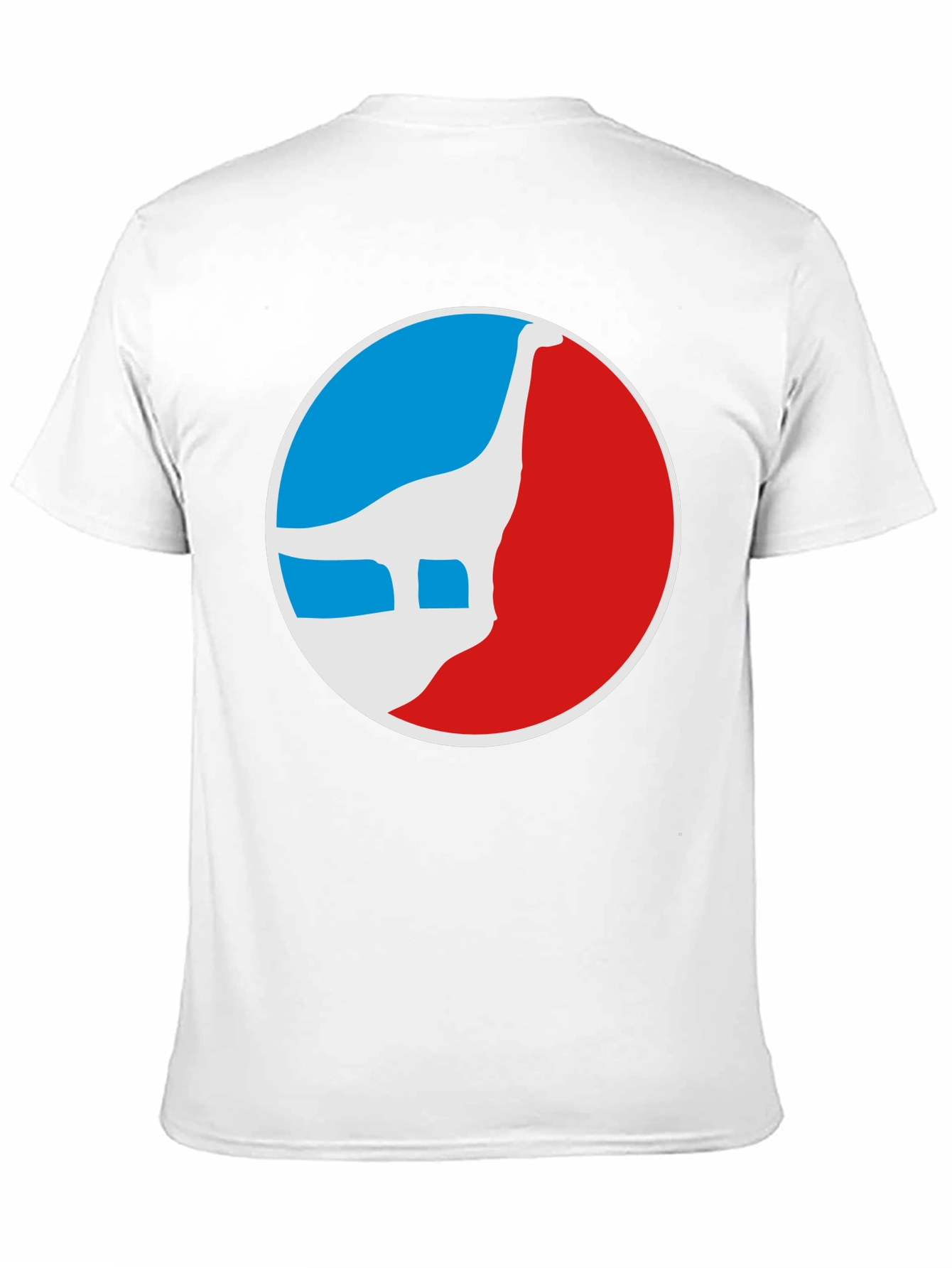 Retro Dinosaur Logo Graphic Tee - Black