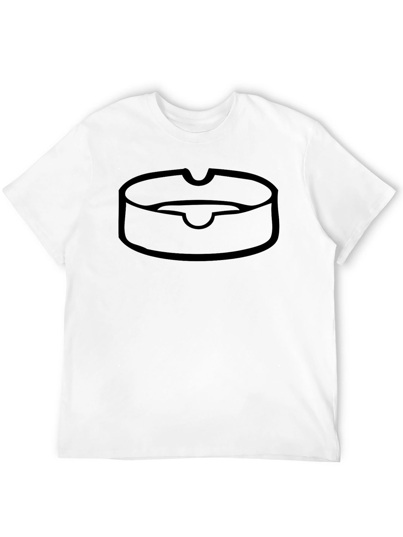 Ashtray Graphic Tee - Bold Statement Shirt